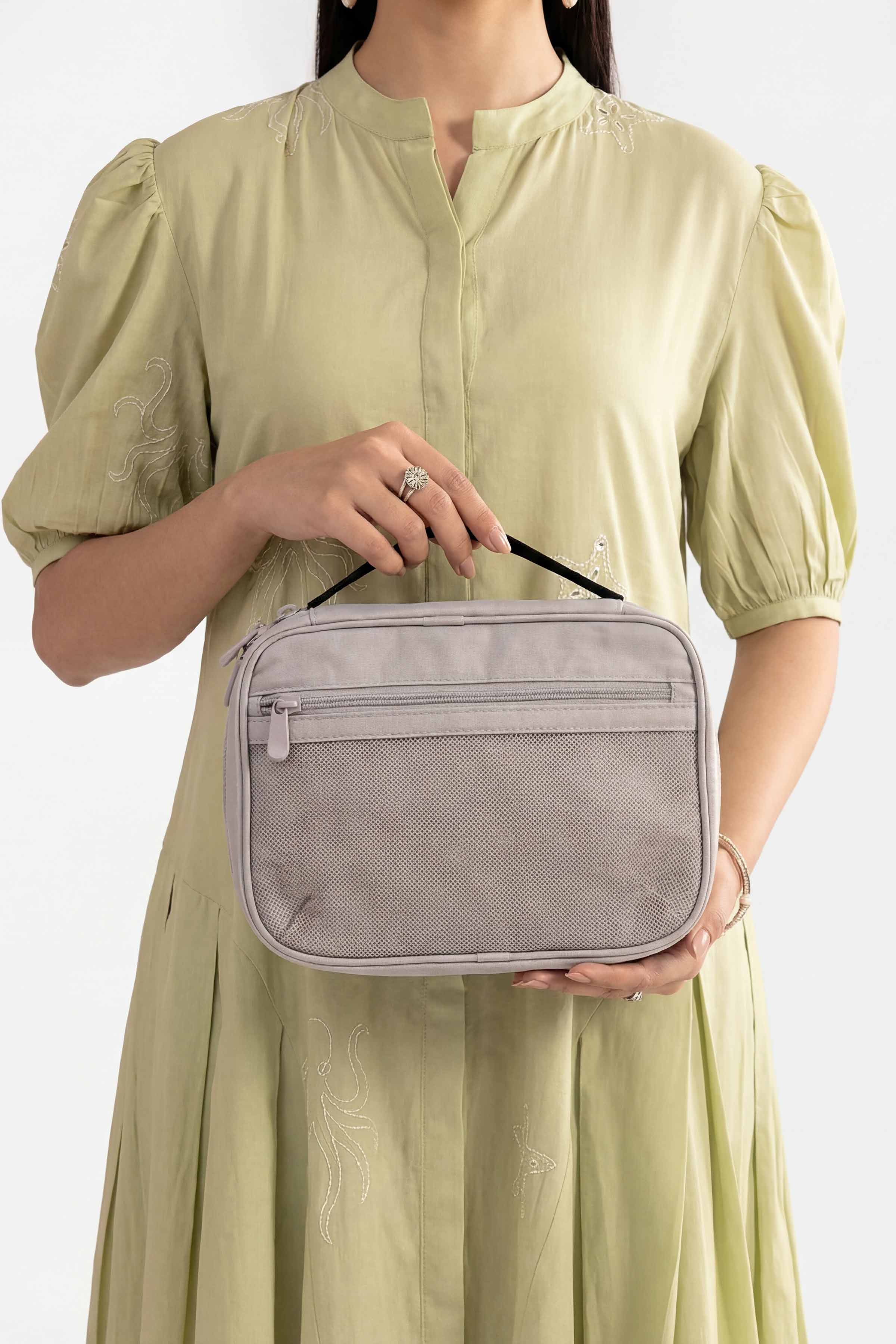 Grey Vanity Bag-448342111