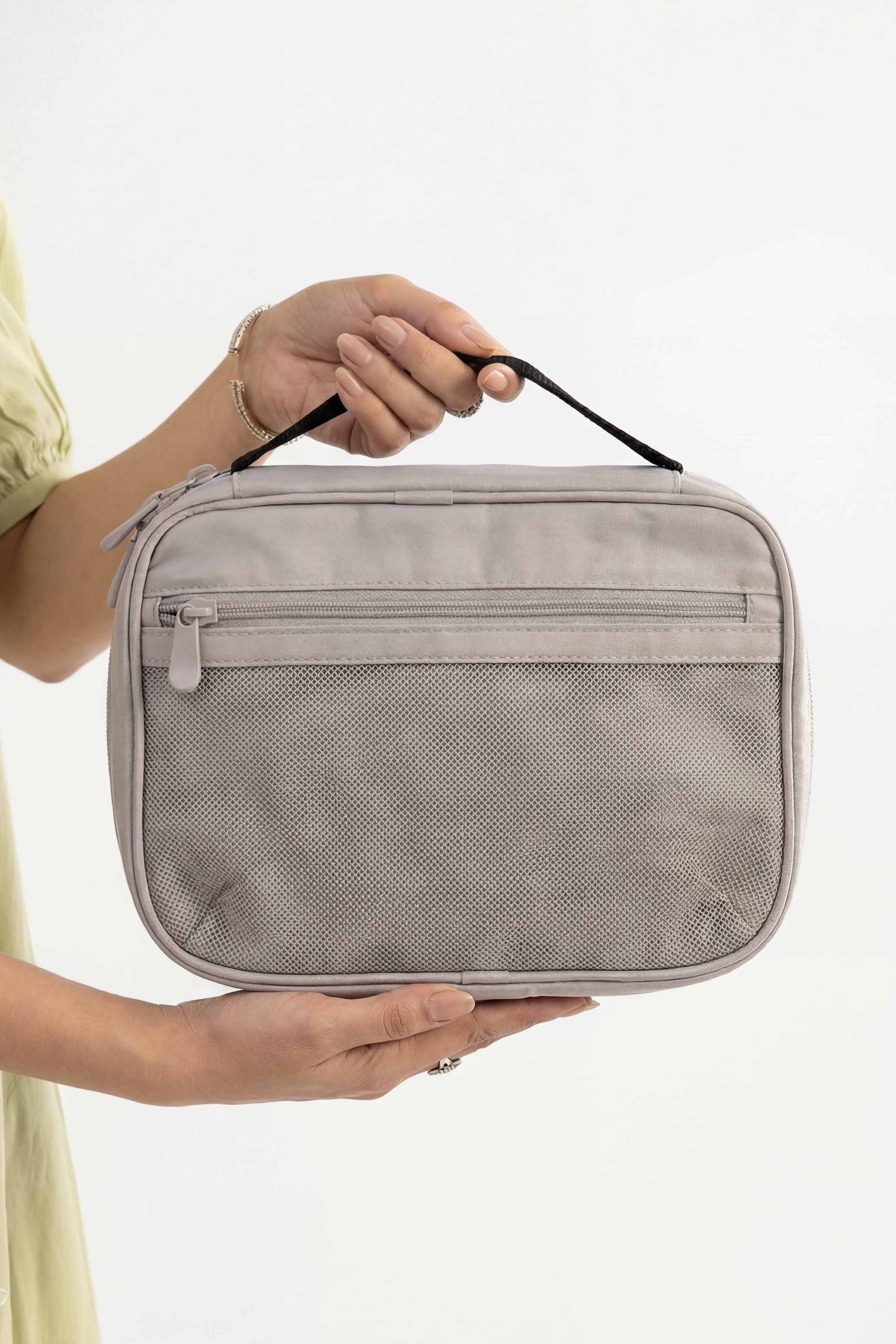 Grey Vanity Bag-448342111