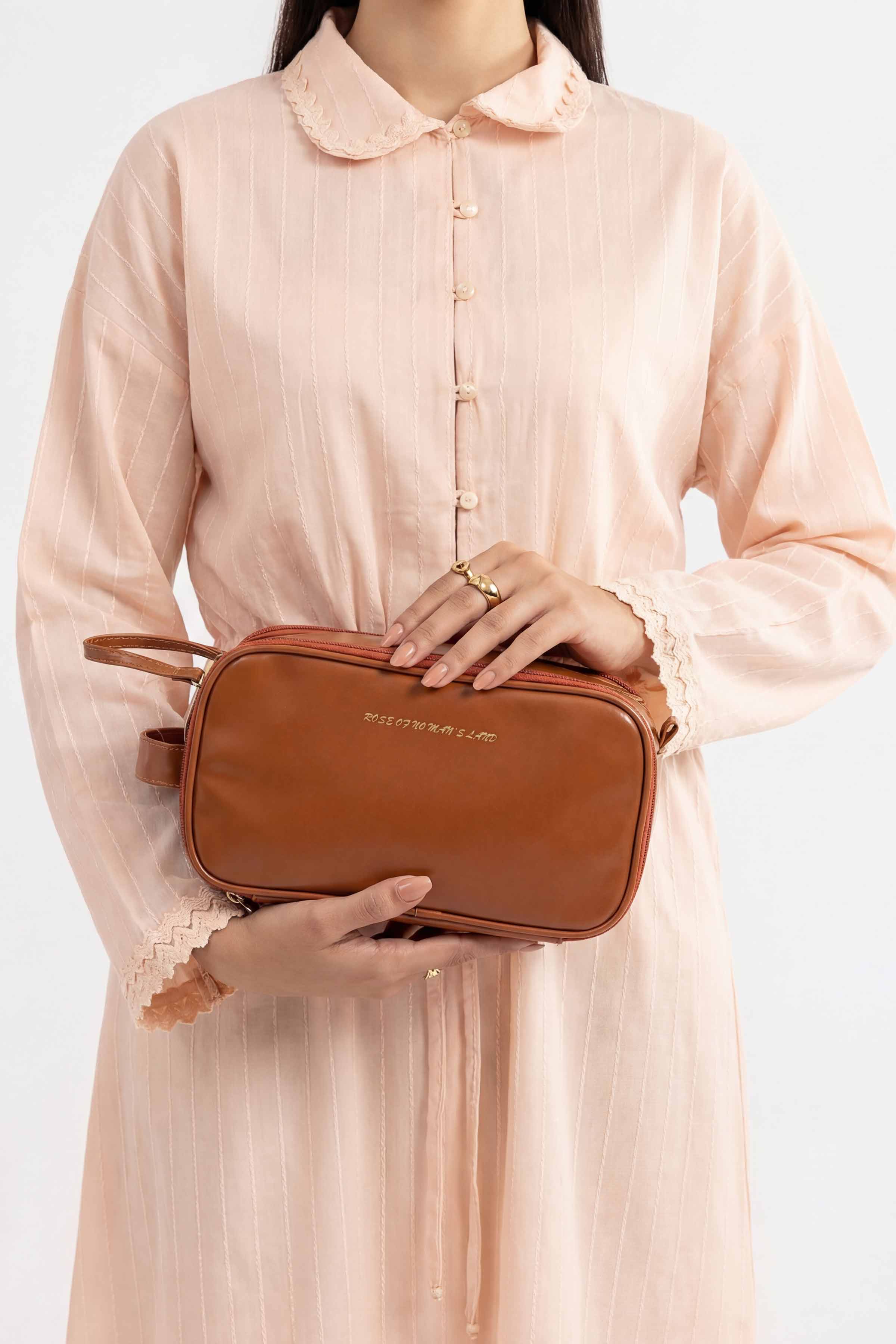 Brown Vanity Bag-448352113