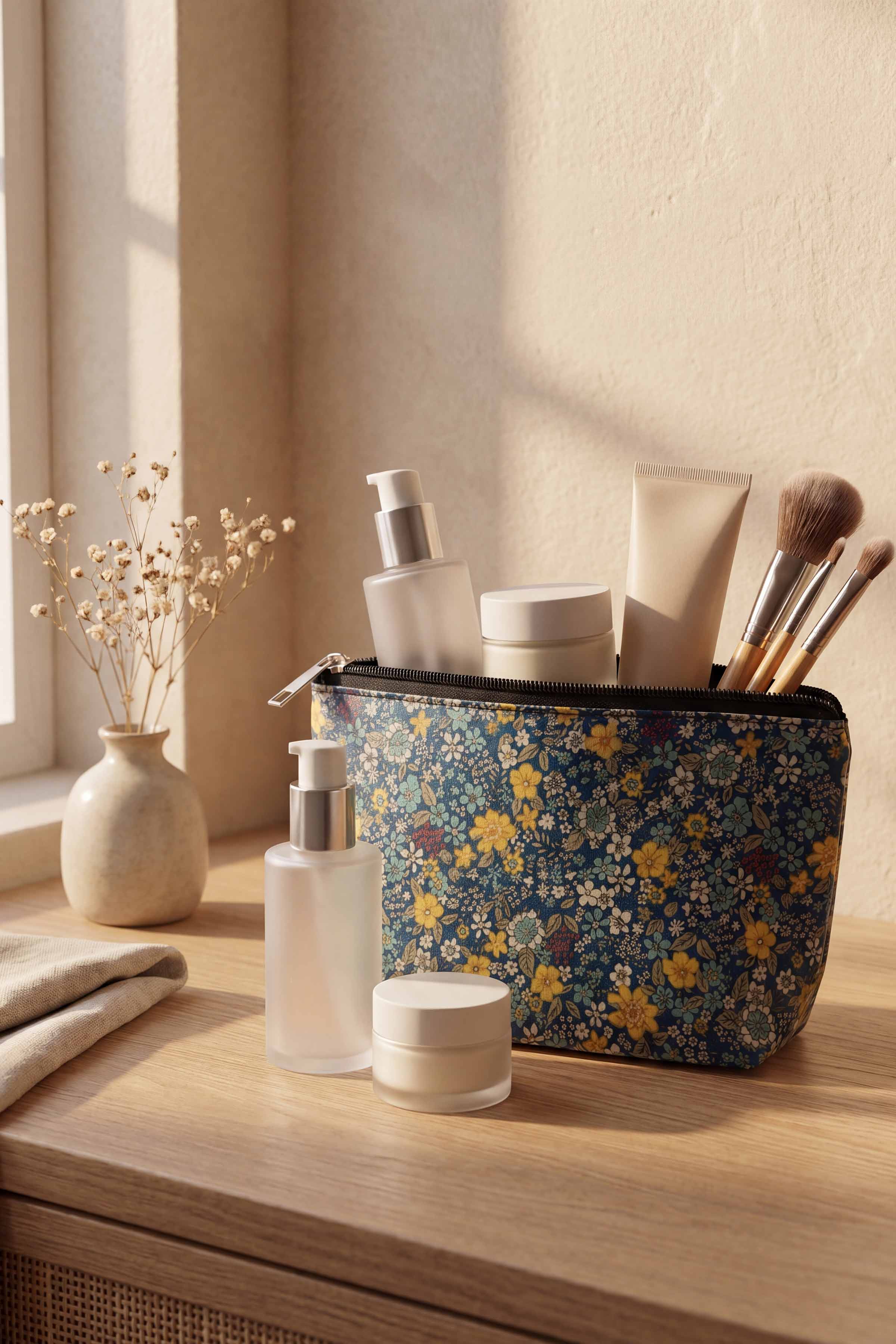 Blue Vanity Bag-448372108