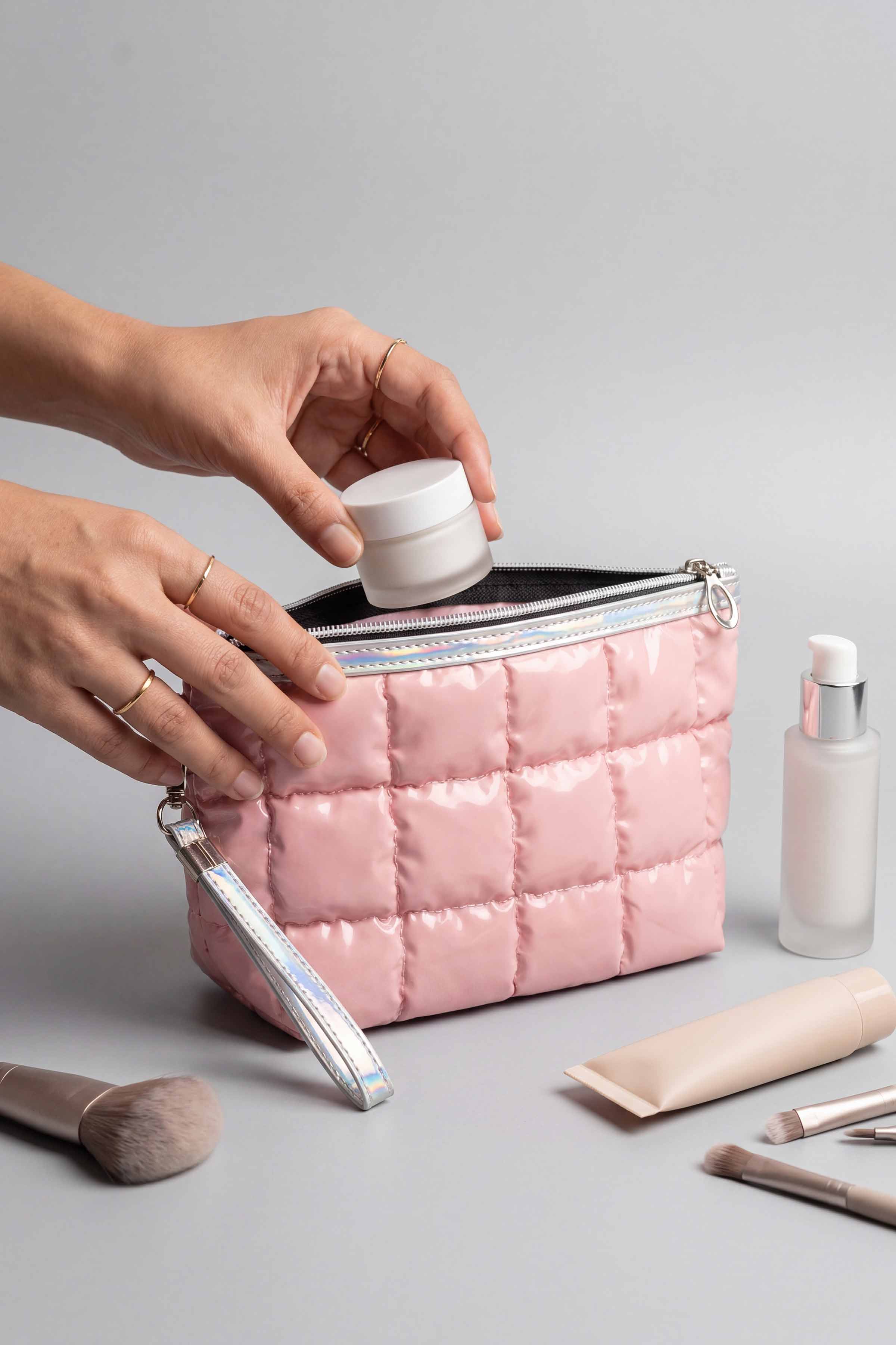 Pink Vanity Bag-448412105