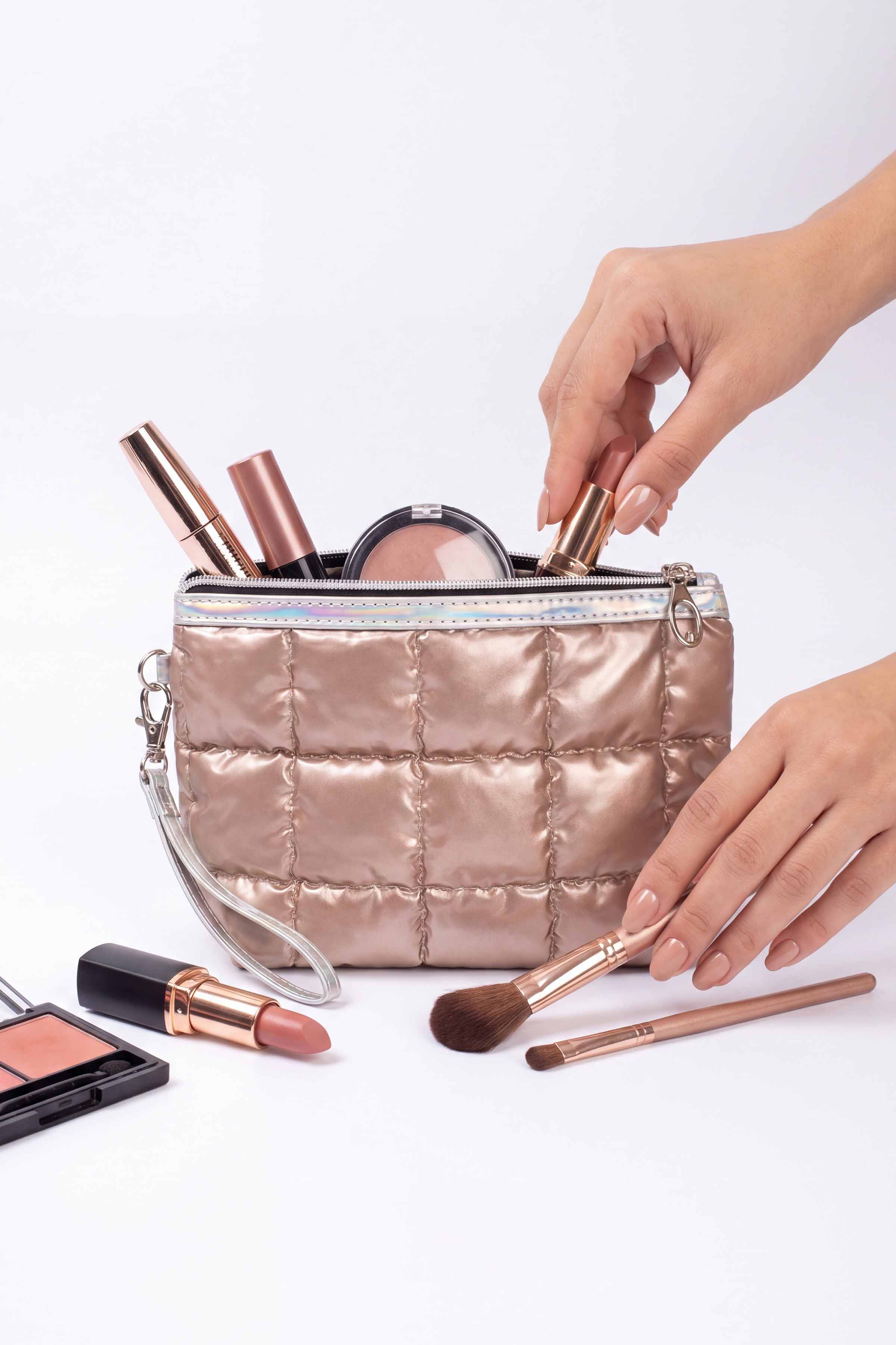 Coffee Vanity Bag-448412117