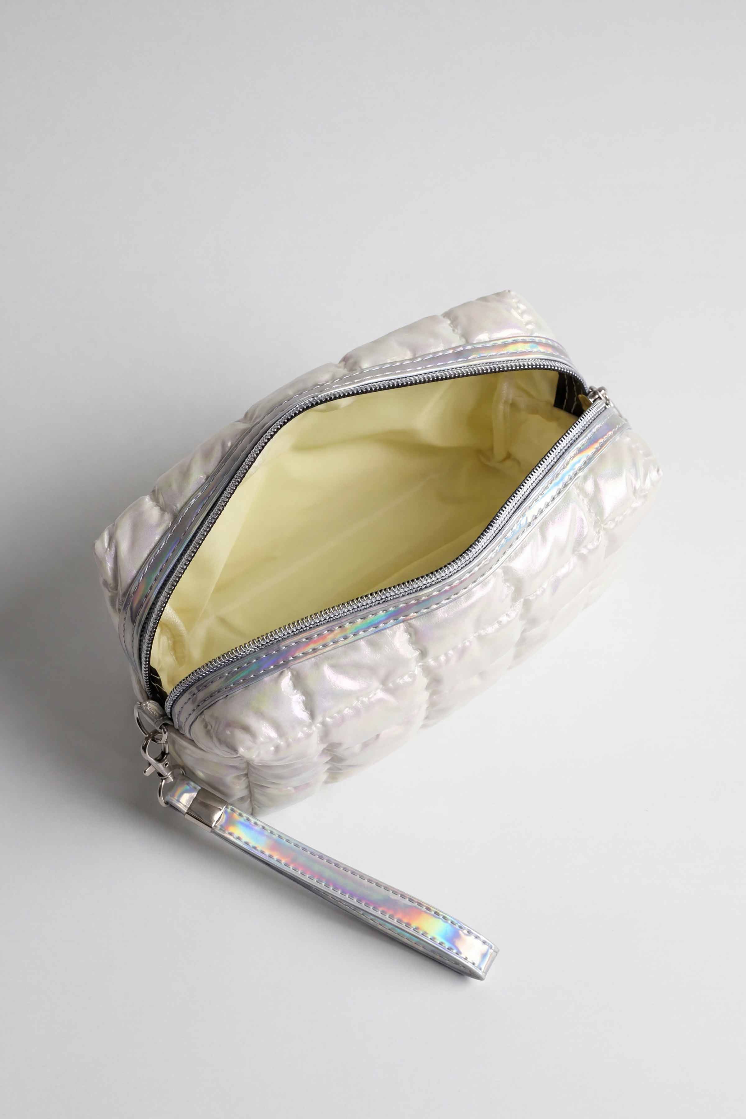 Silver Vanity Bag-448442120