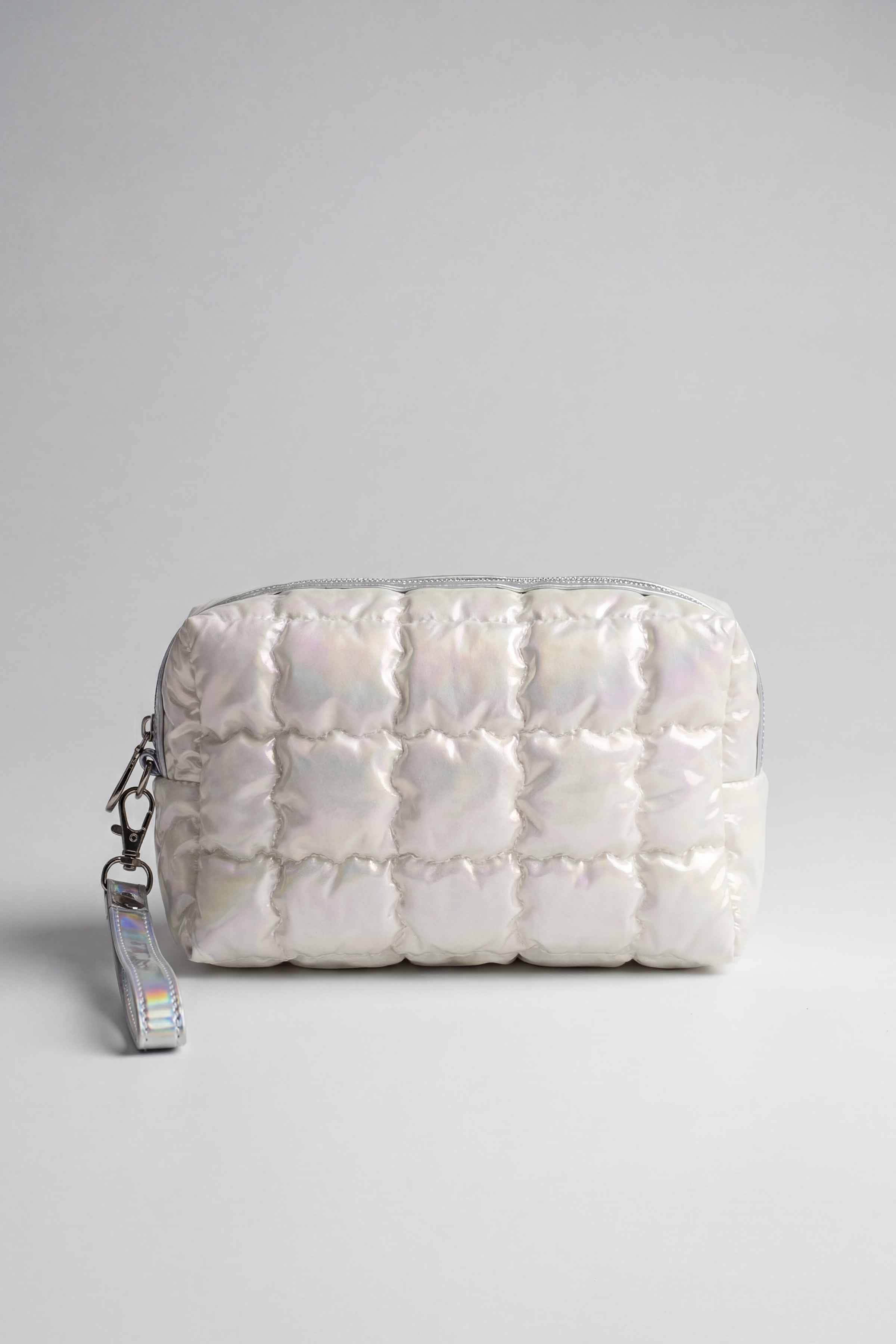 Silver Vanity Bag-448442120