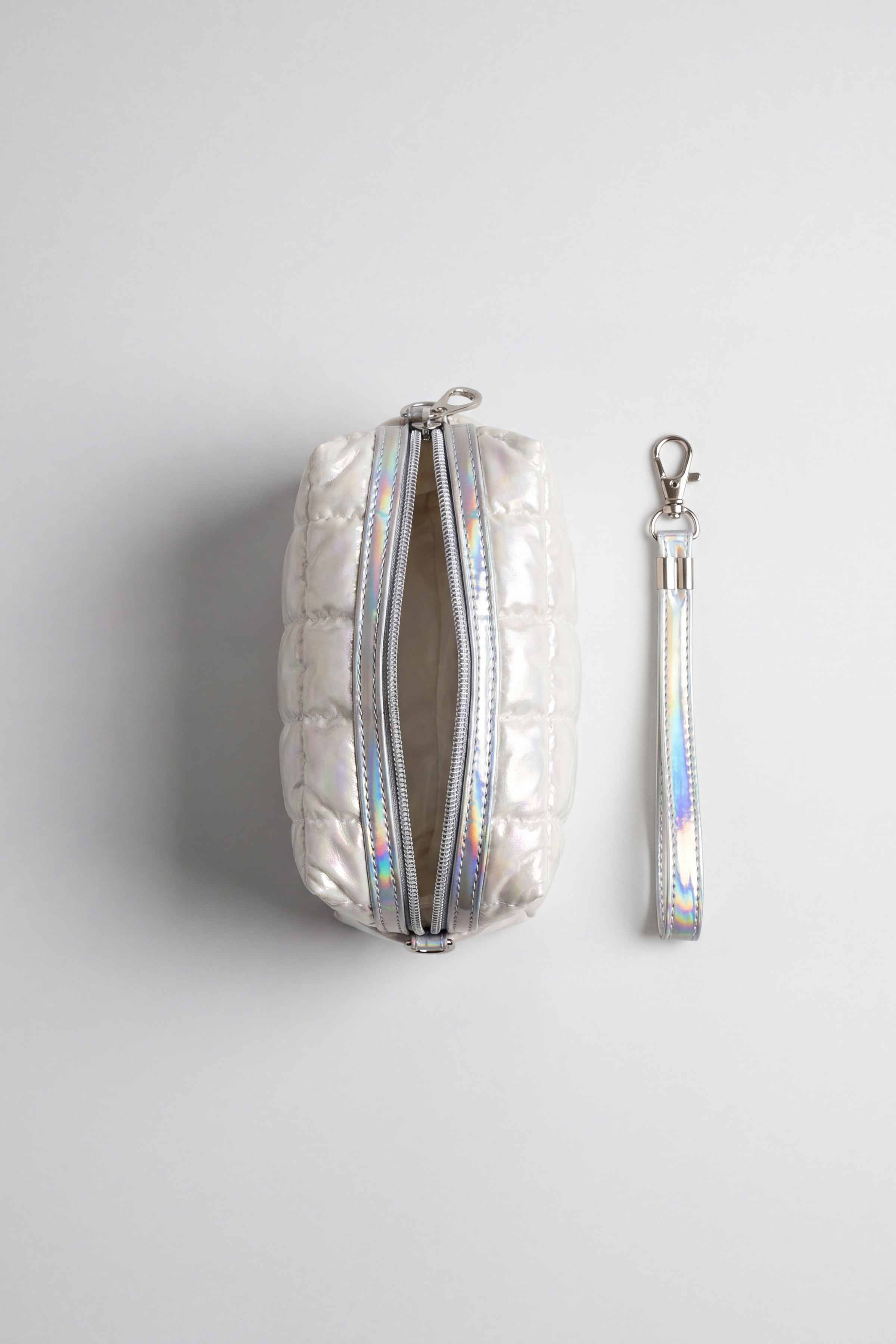 Silver Vanity Bag-448442120