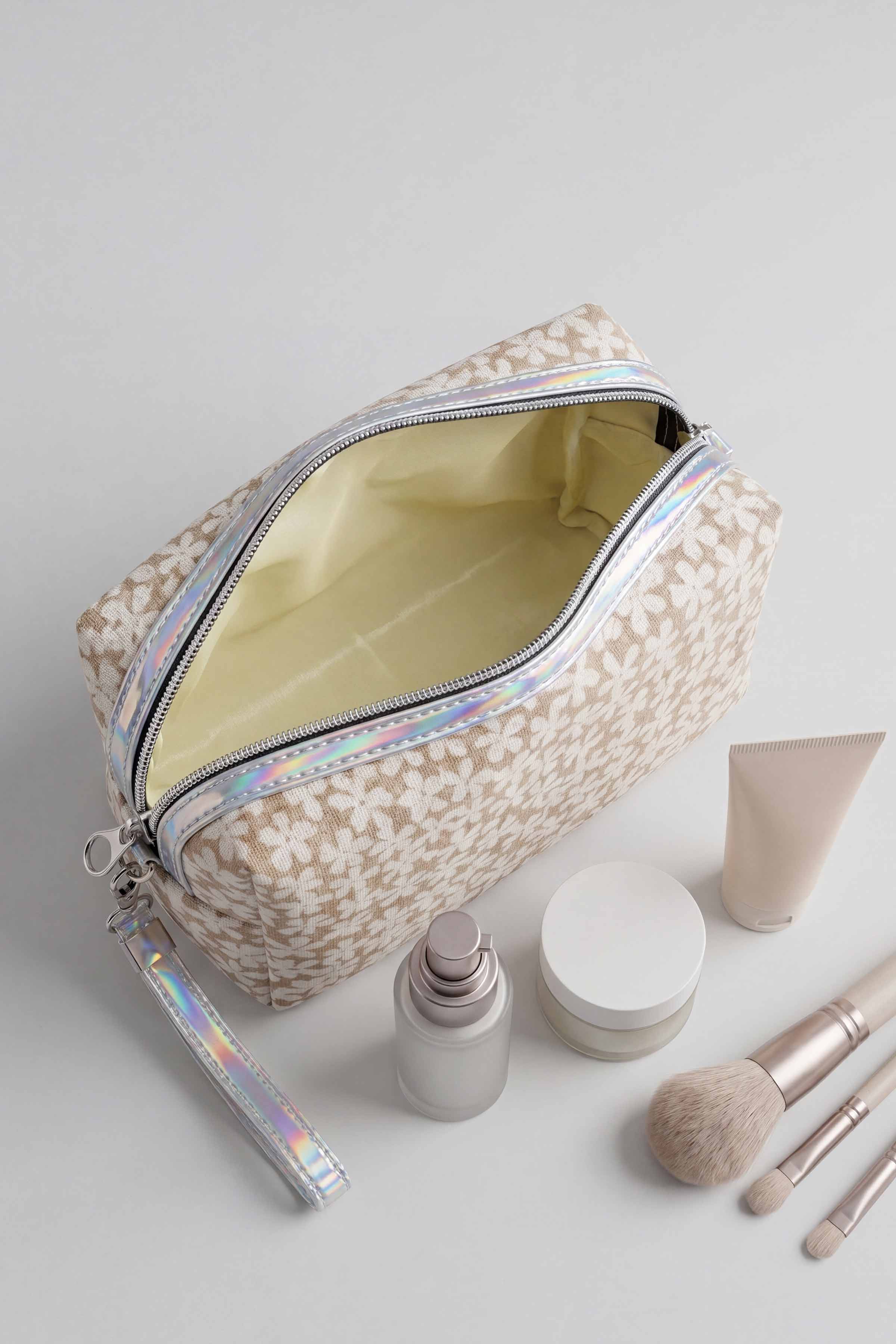 Beige Vanity Bag-448452118