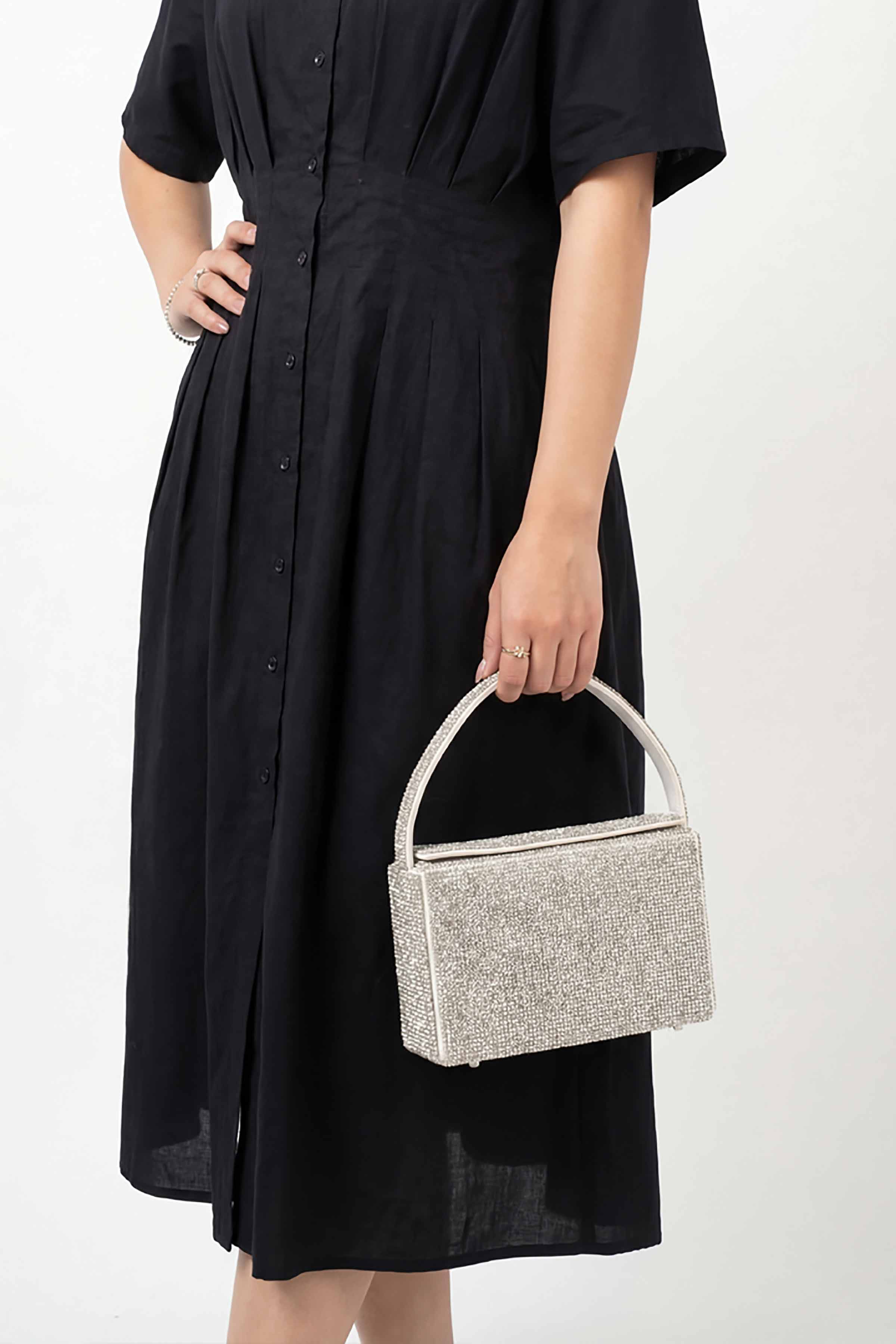 Silver Clutch-448552120