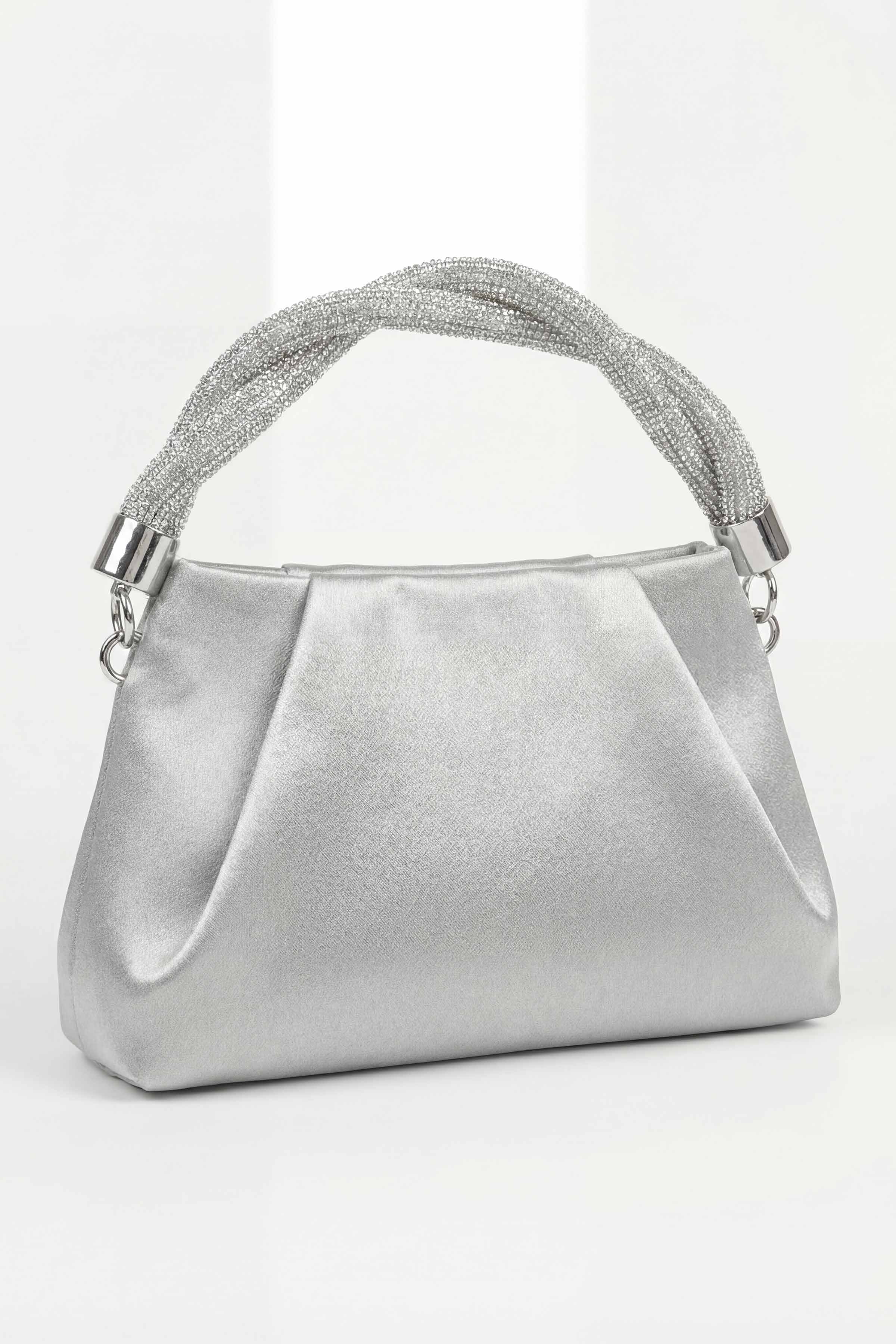 Silver Clutch-448562120