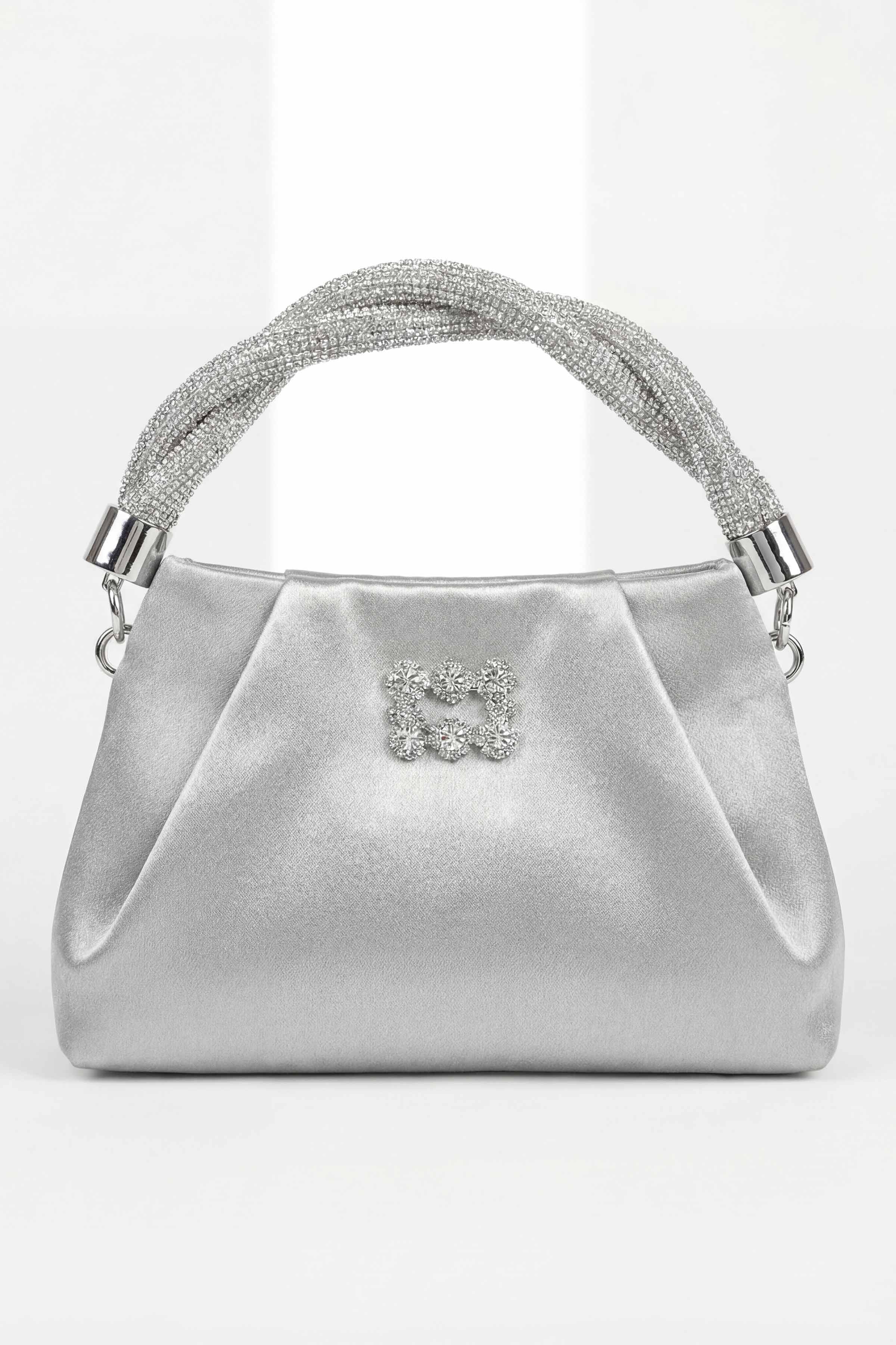 Silver Clutch-448562120