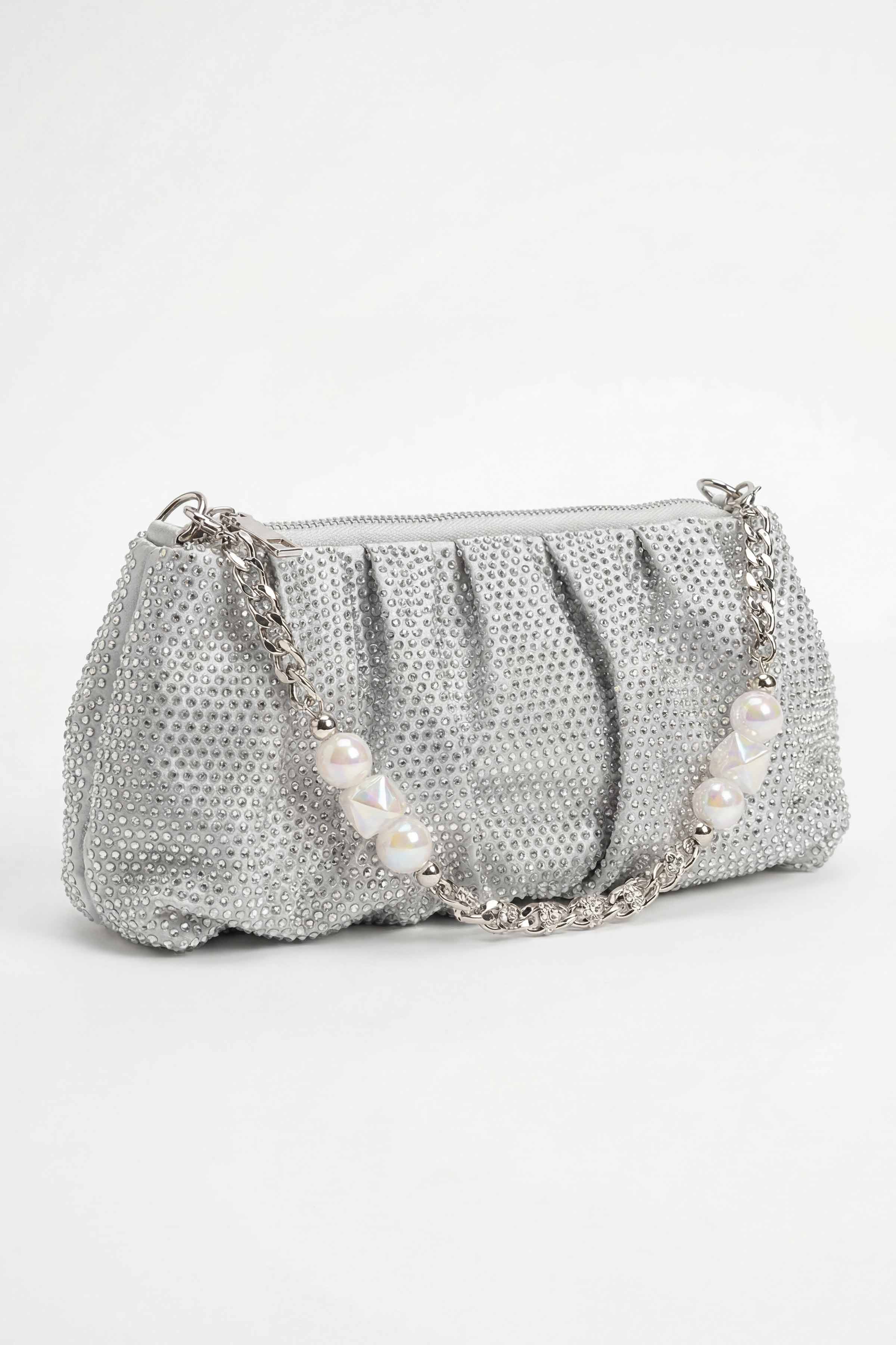 Silver Clutch-448582120
