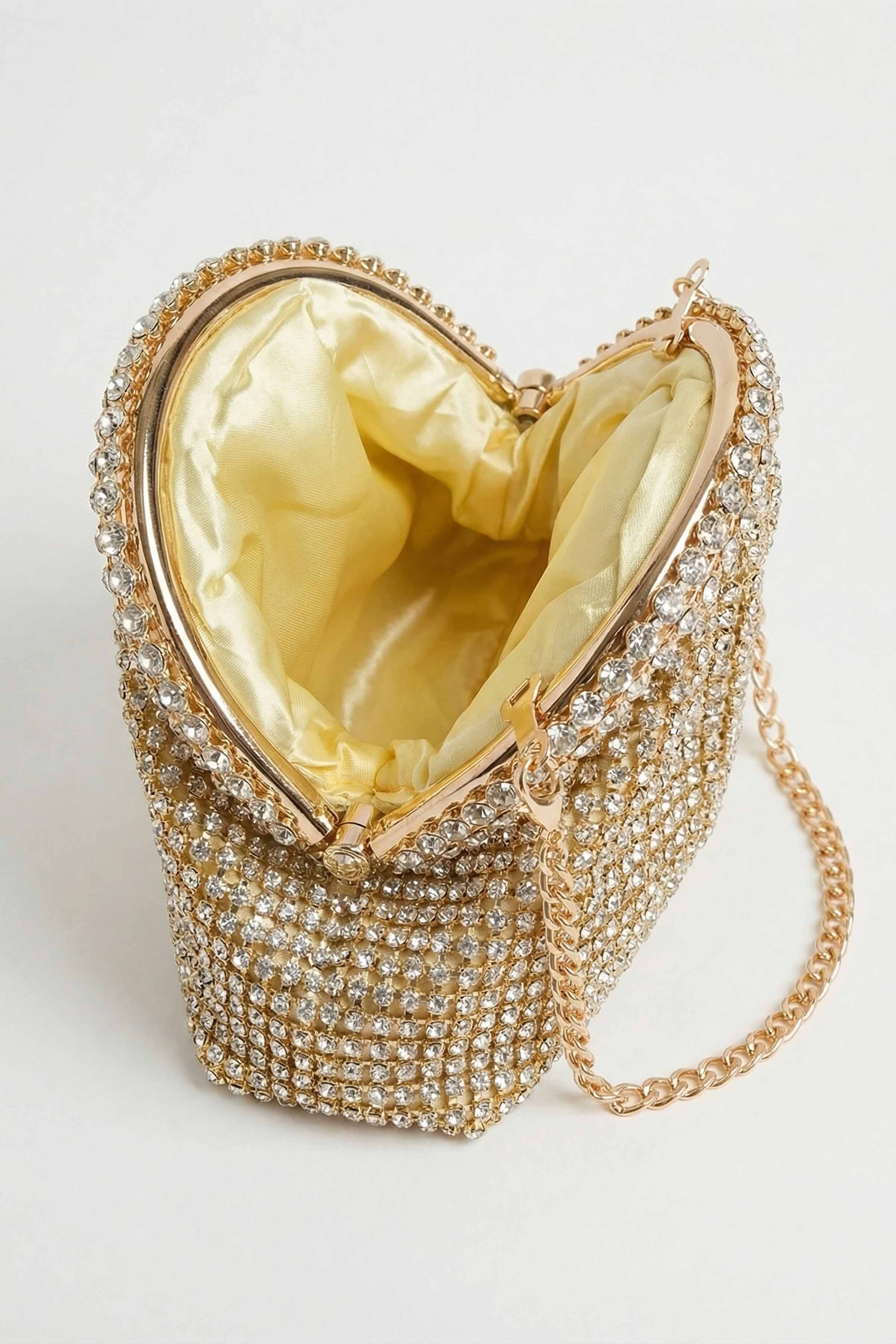 Light Gold Clutch-448602119