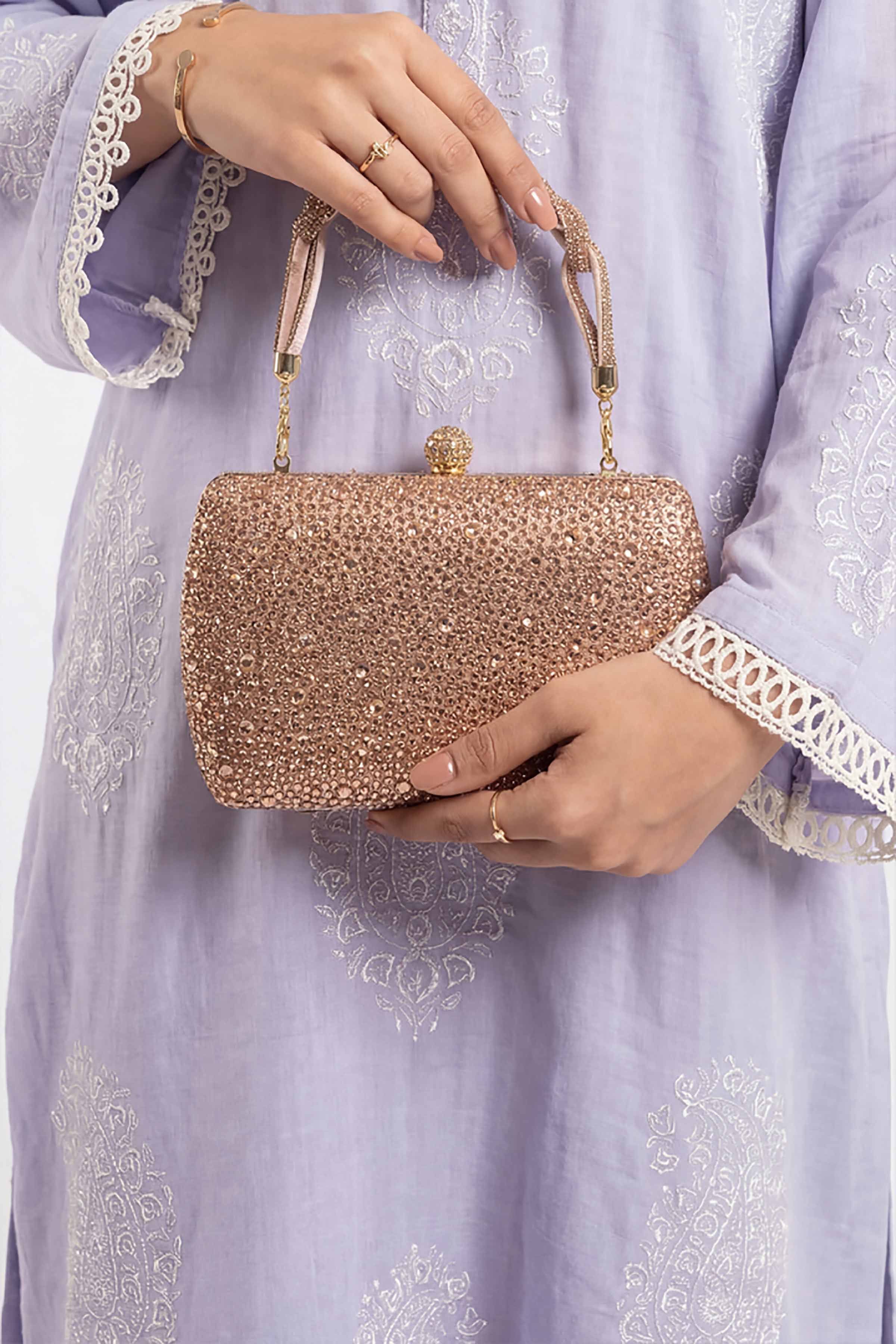 Gold Clutch-448622119