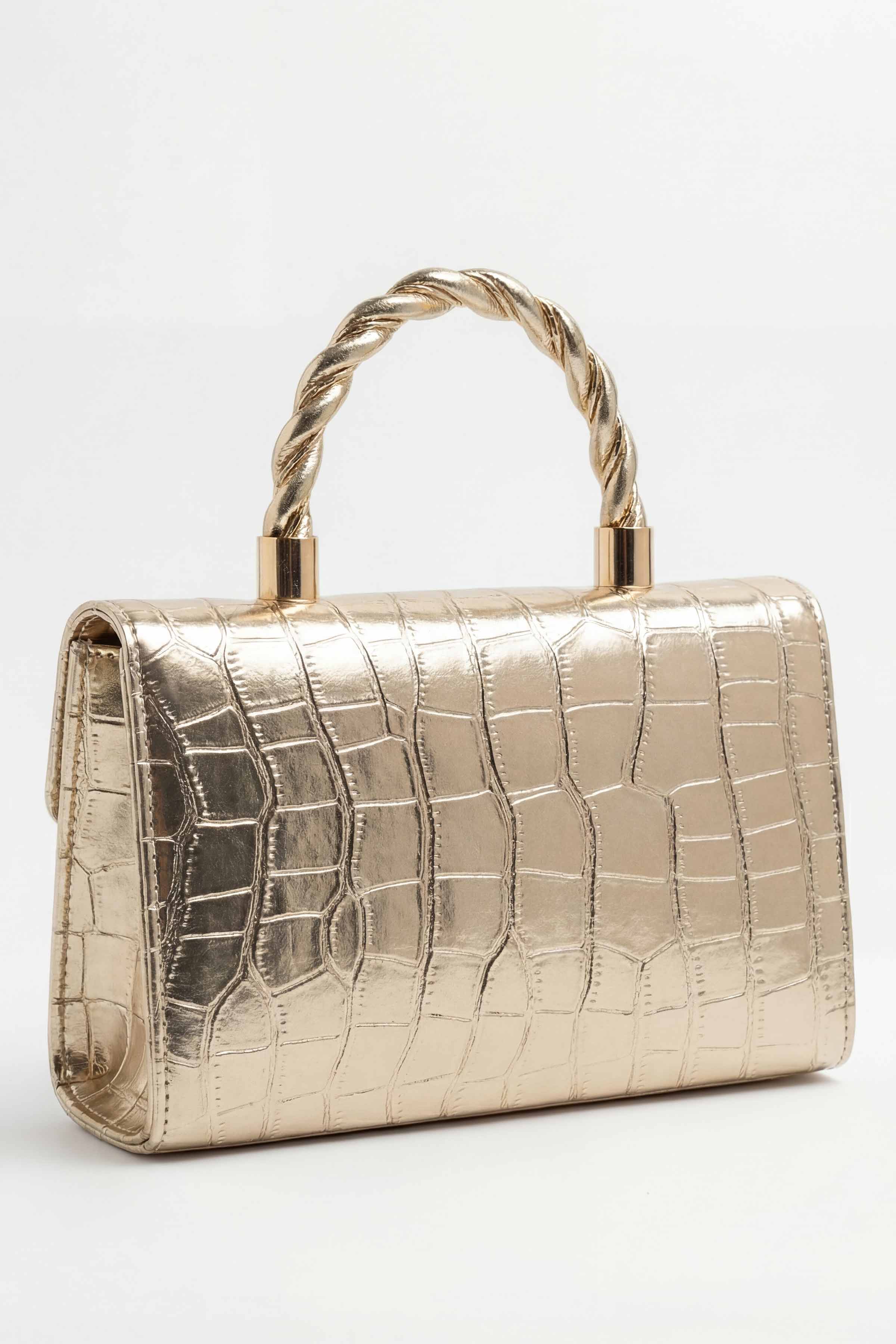 Gold Clutch-448702119