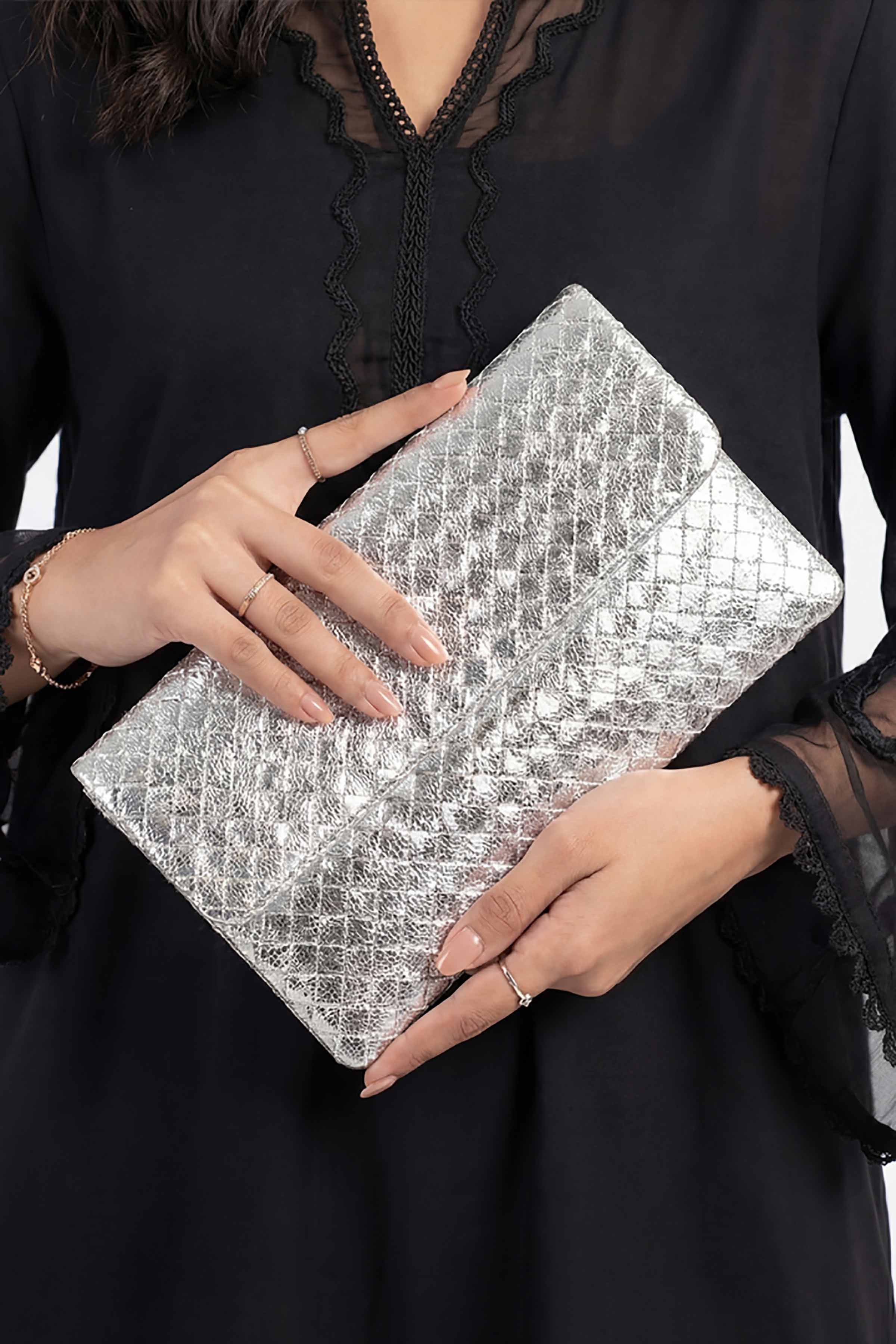 Silver Evening Bag-448792120