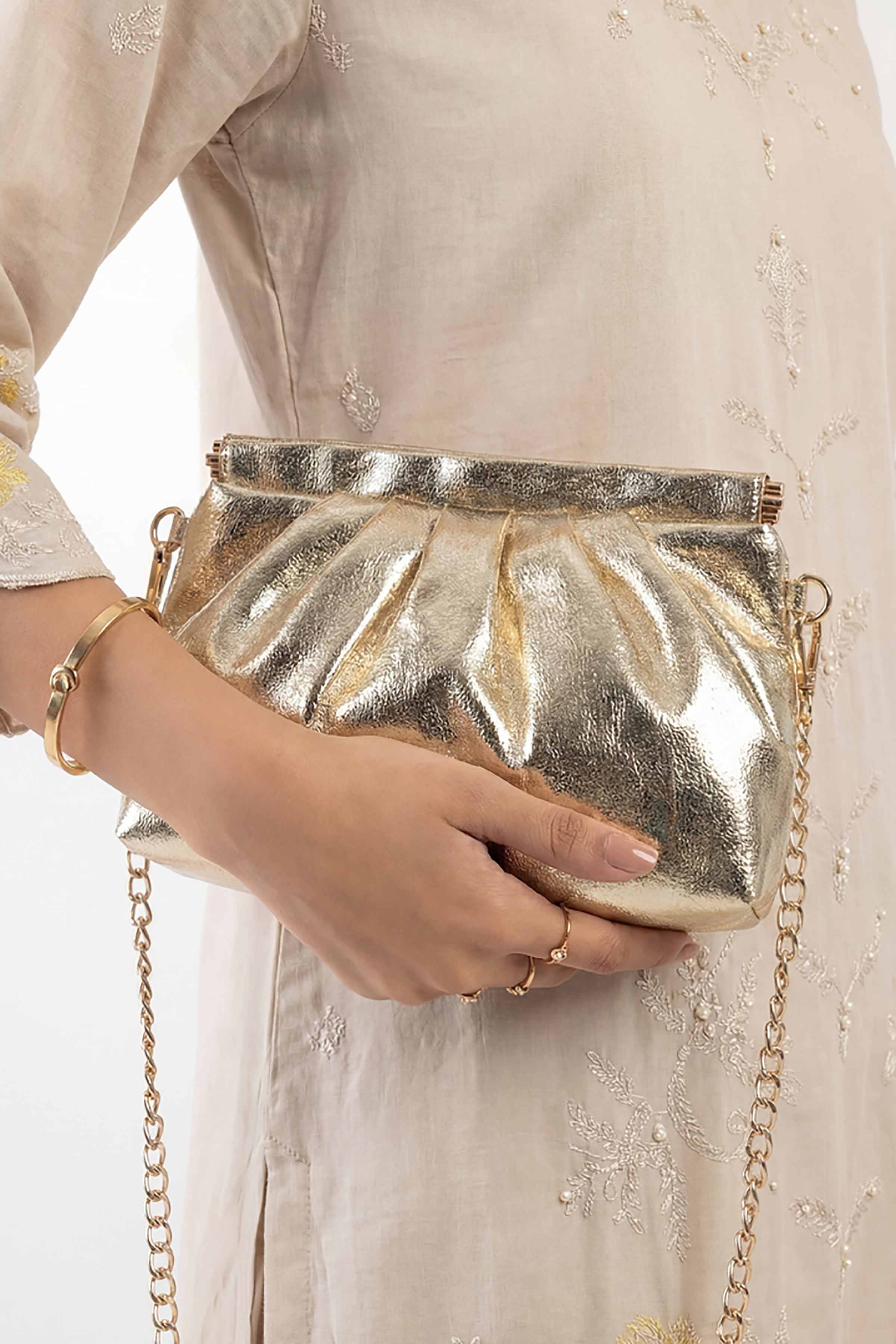 Gold Evening Bag-448852119