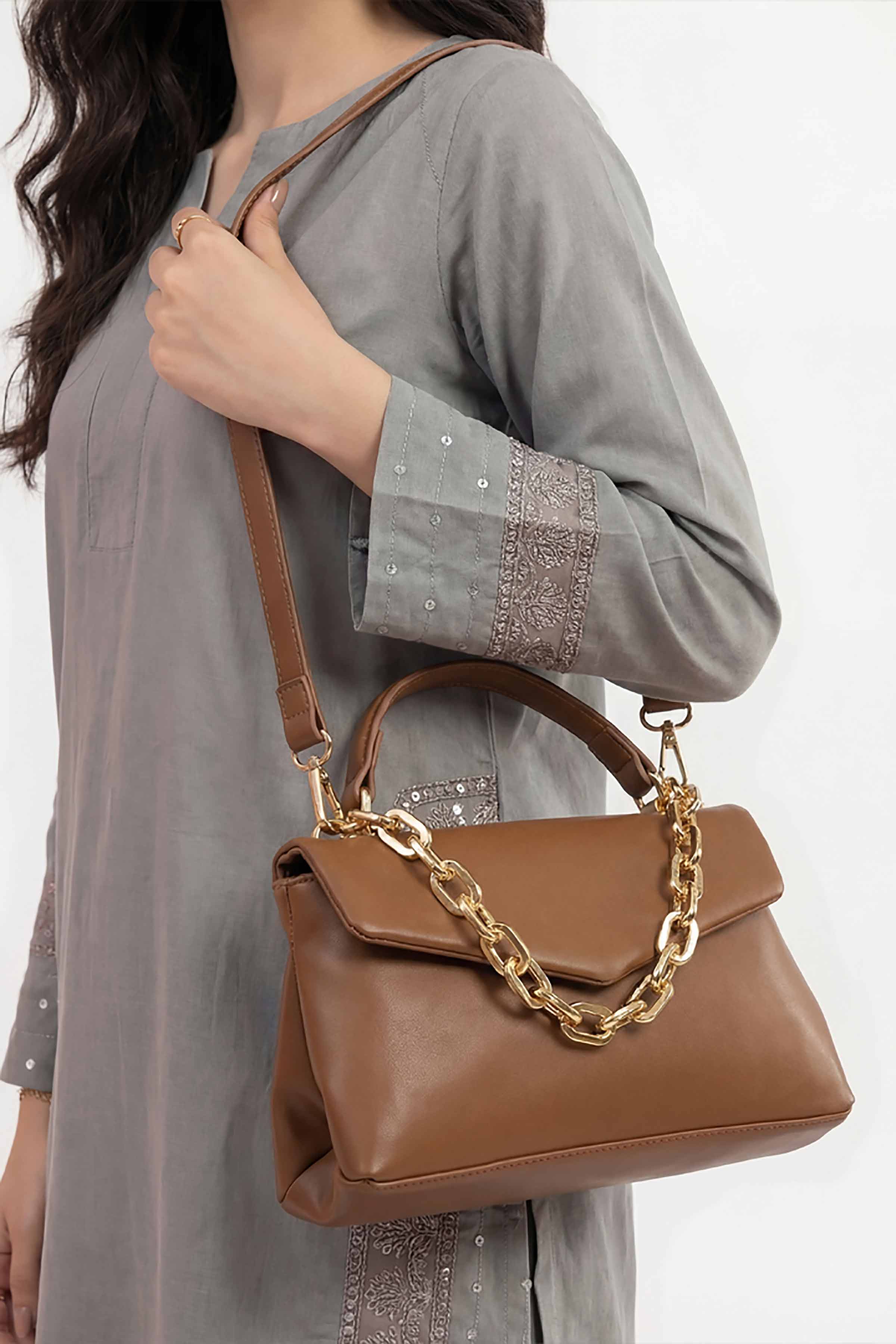 Brown Hand Bag-448872113