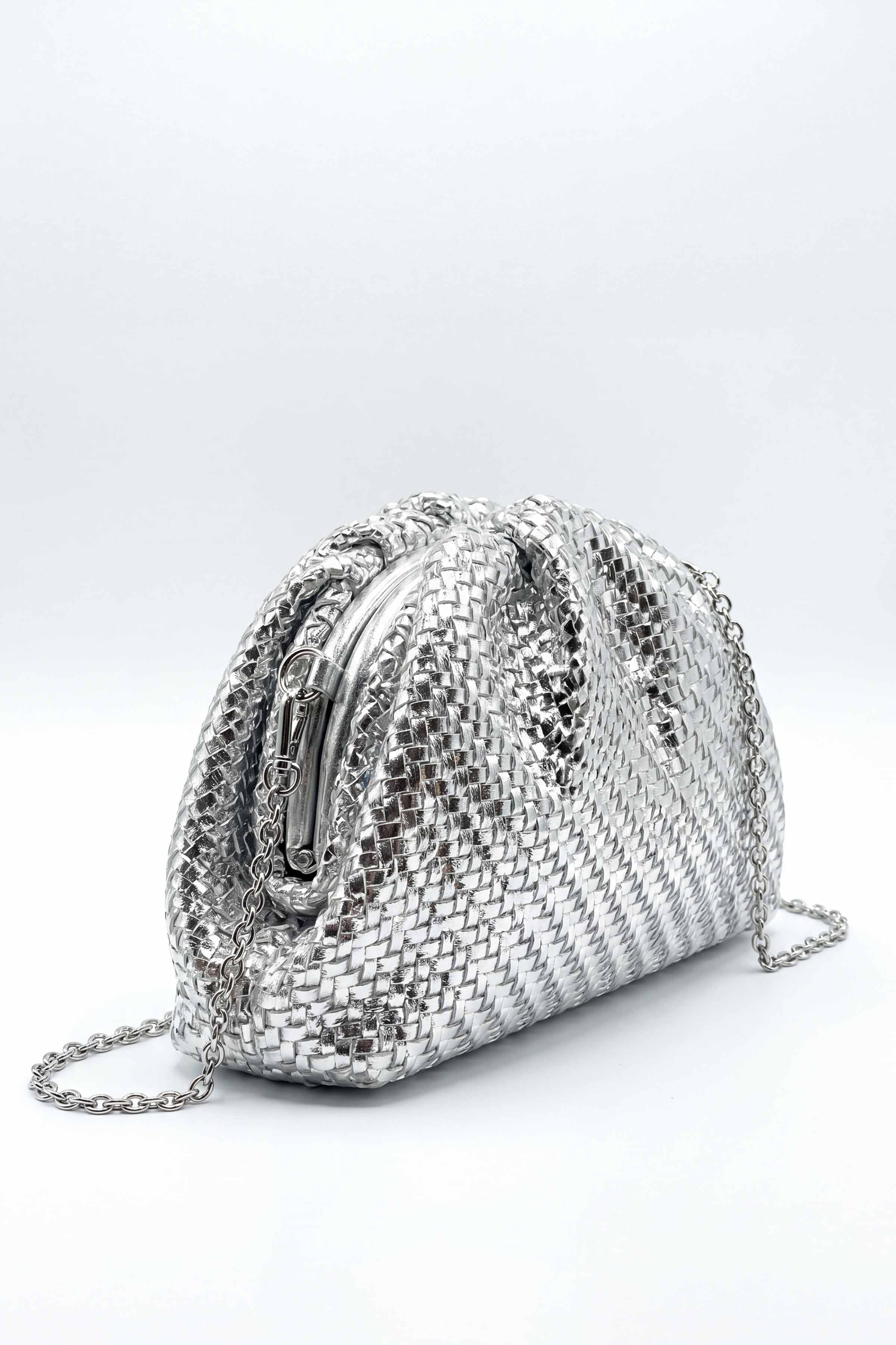 Silver Clutch-448902120