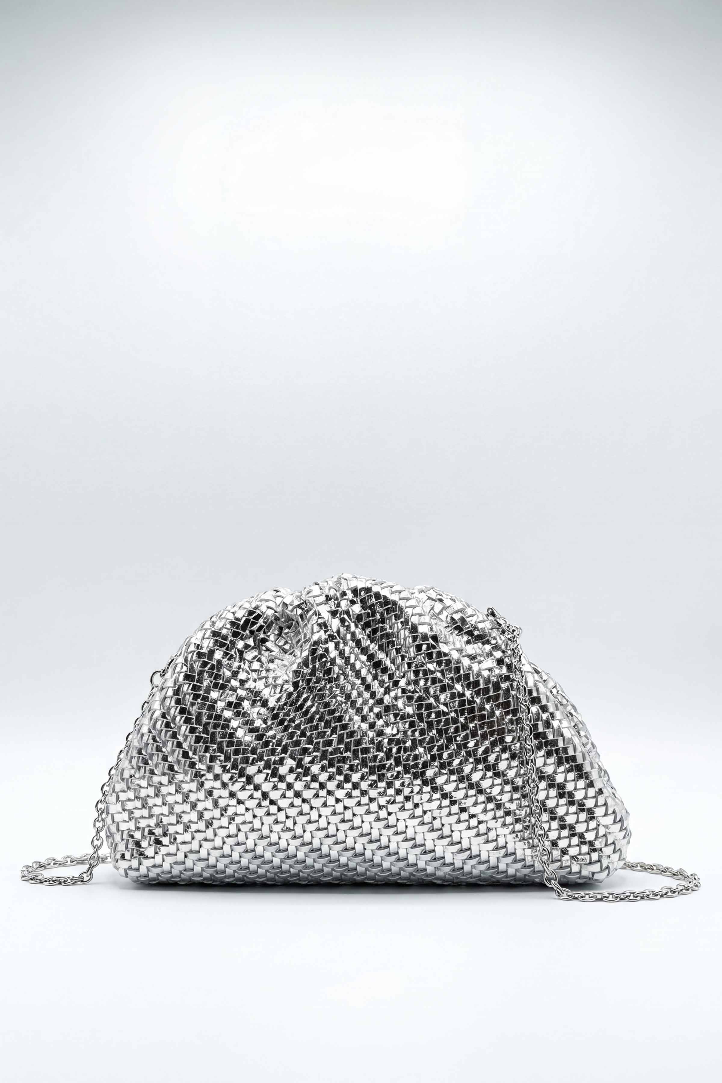 Silver Clutch-448902120