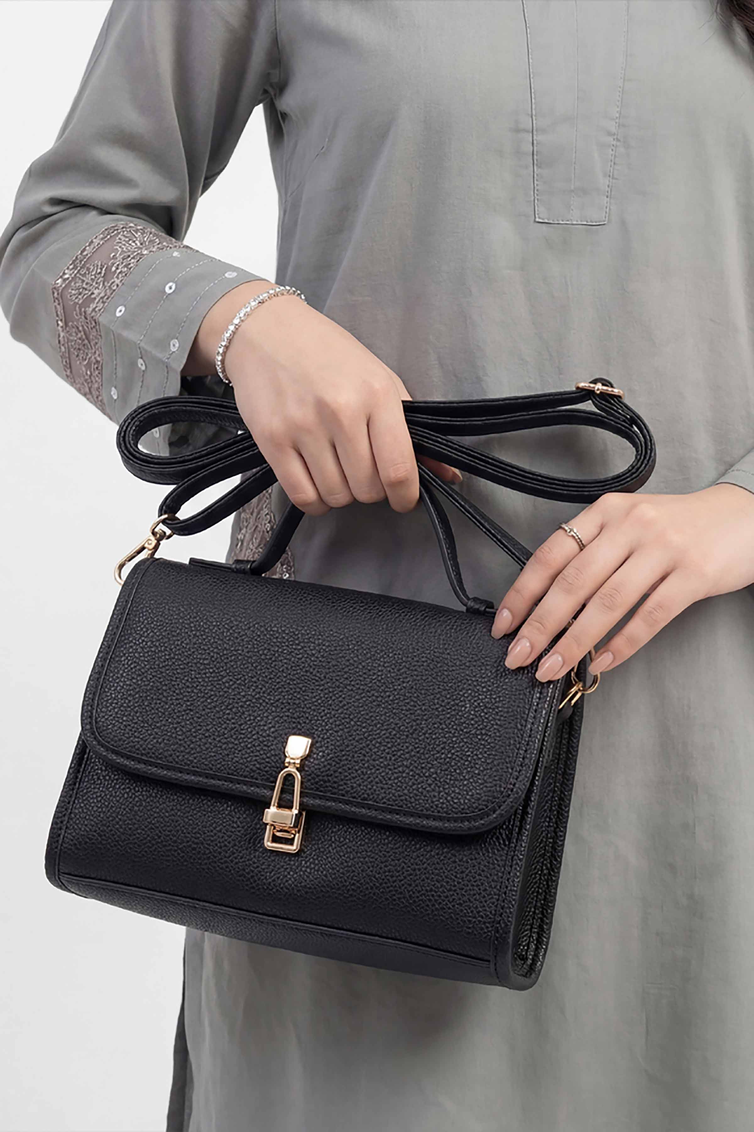 Black Hand Bag-448952103