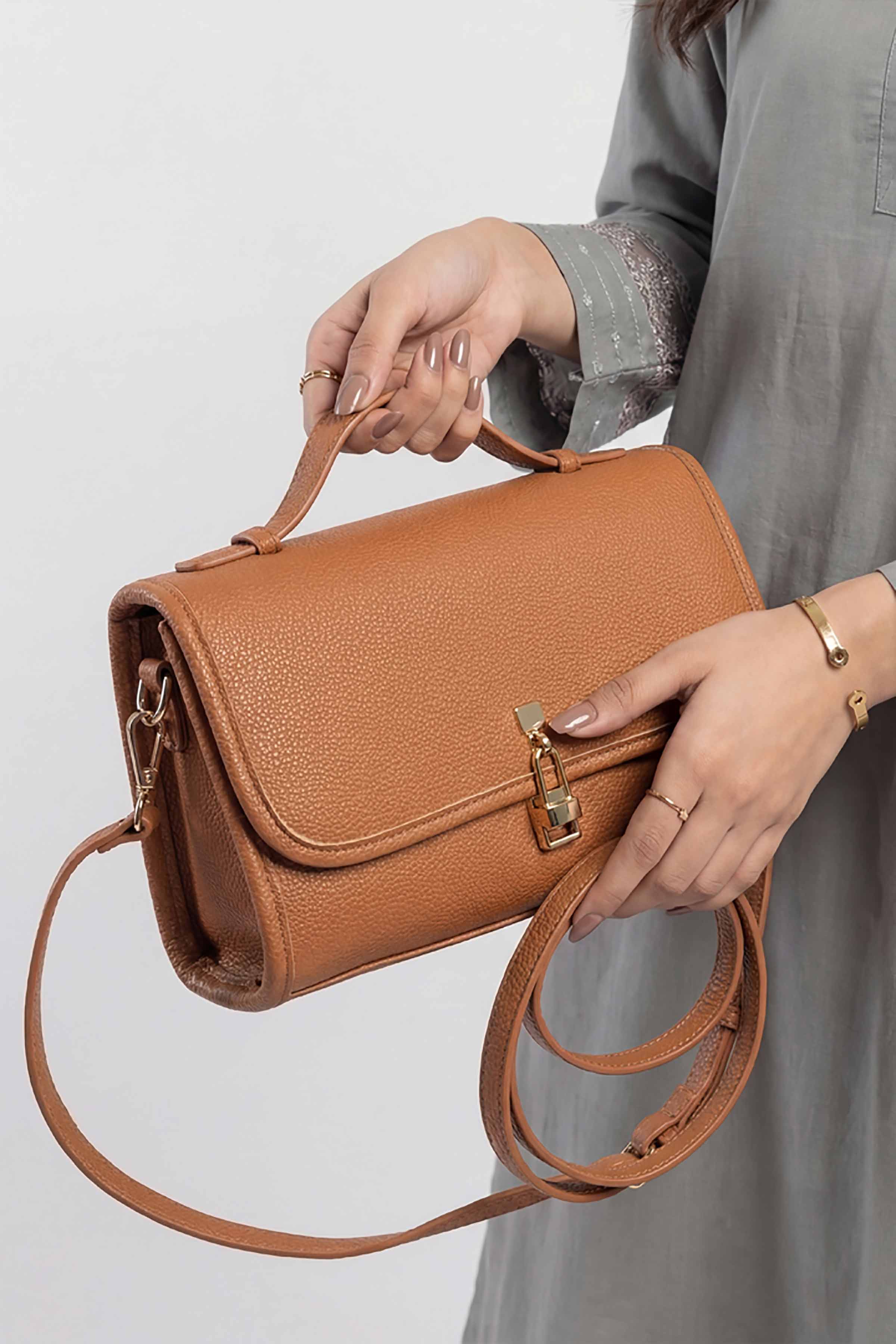 Brown Hand Bag-448952113