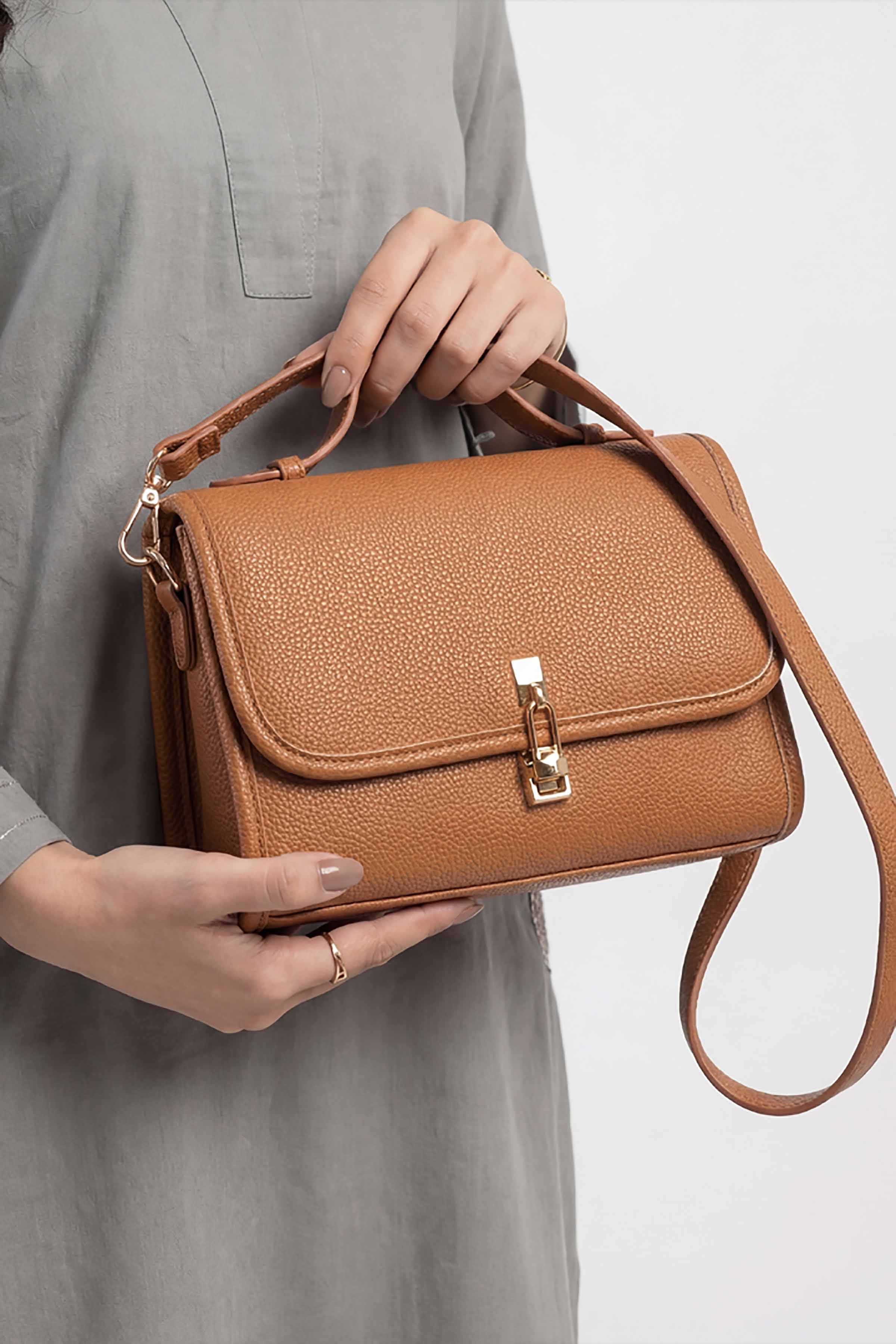 Brown Hand Bag-448952113