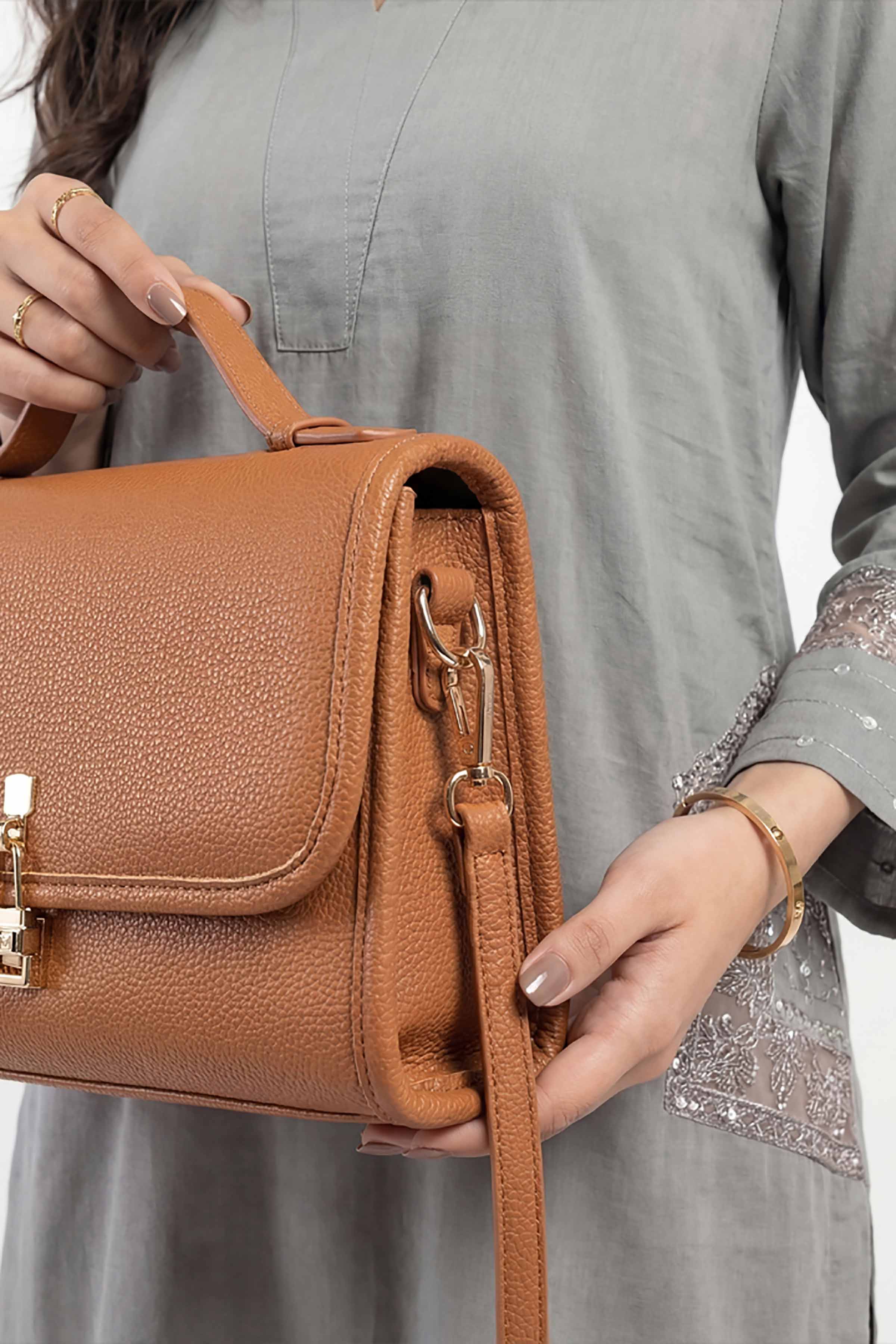 Brown Hand Bag-448952113