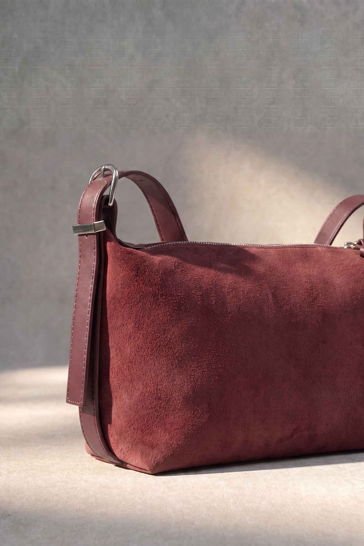 Wine Shoulder Bag-448962122 - for Women - Bag Collection | Nishat | Shop Online