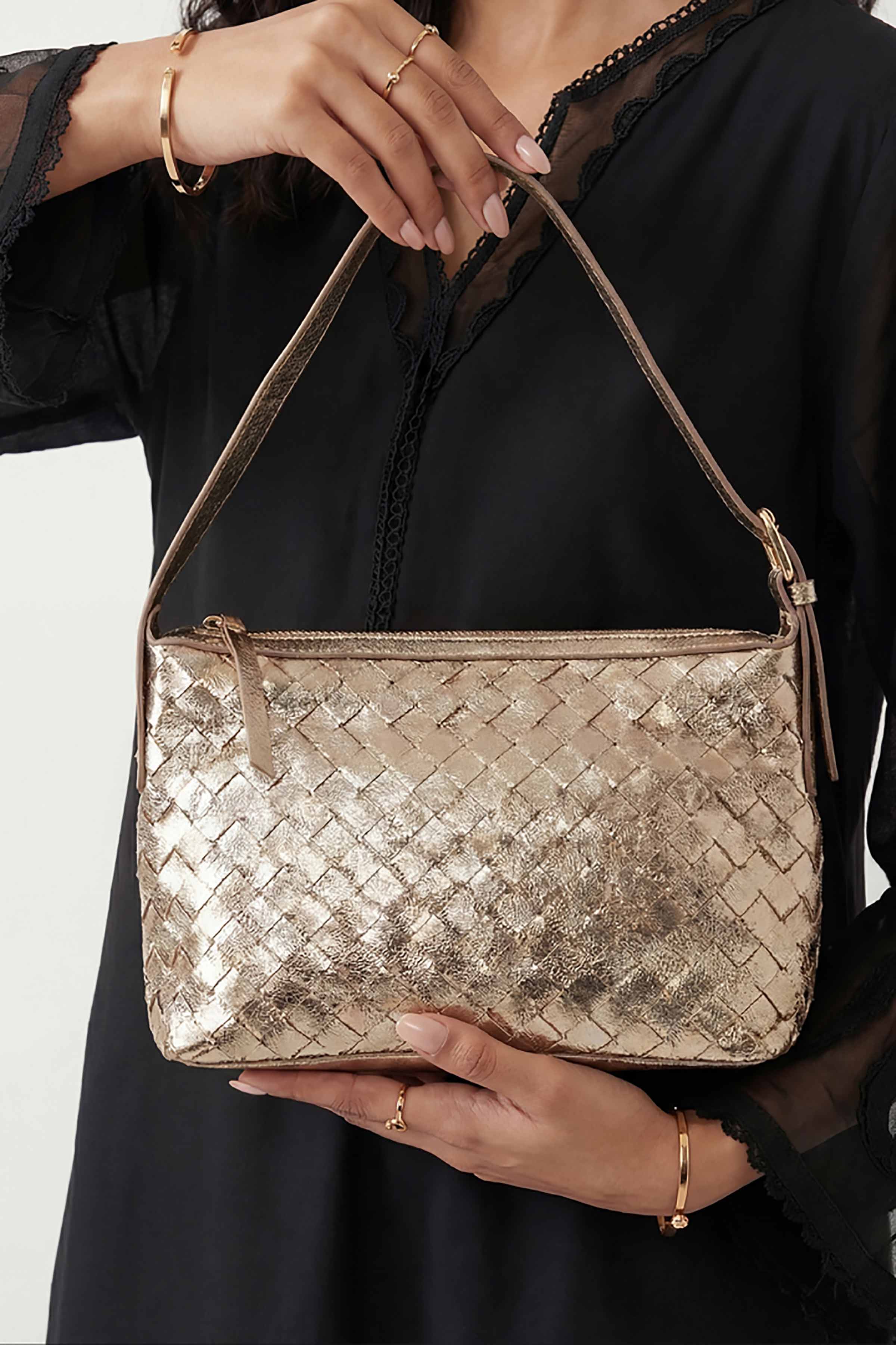 Gold Evening Bag-448982119