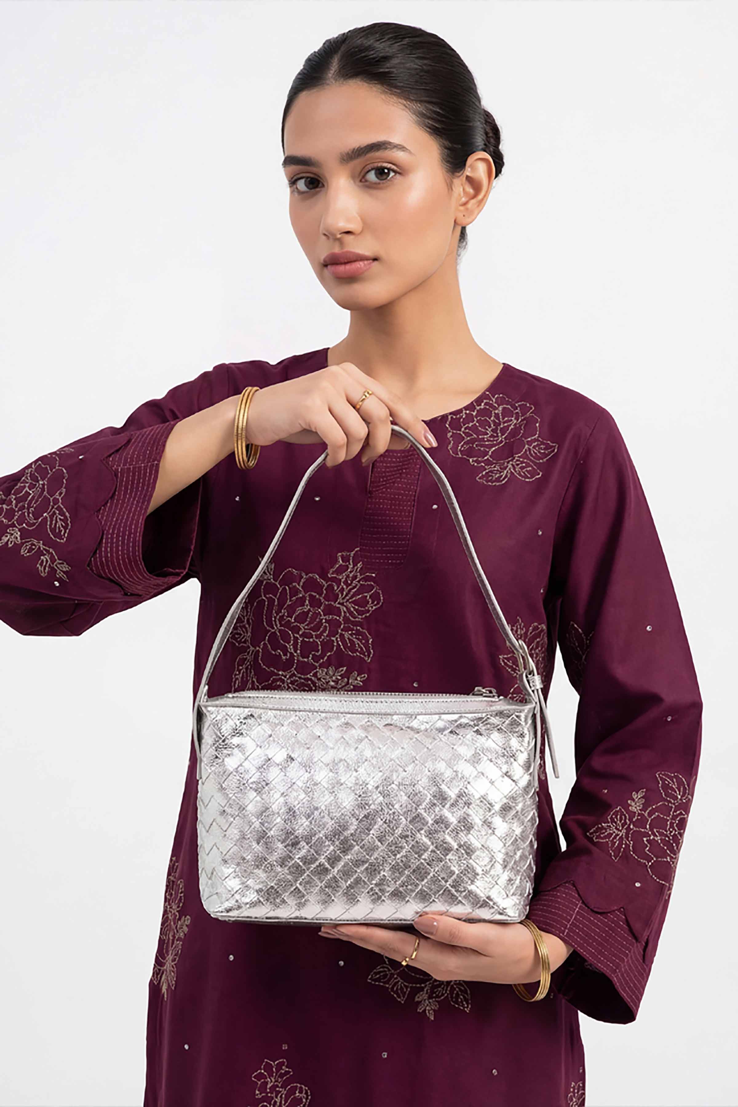 Silver Evening Bag-448982120