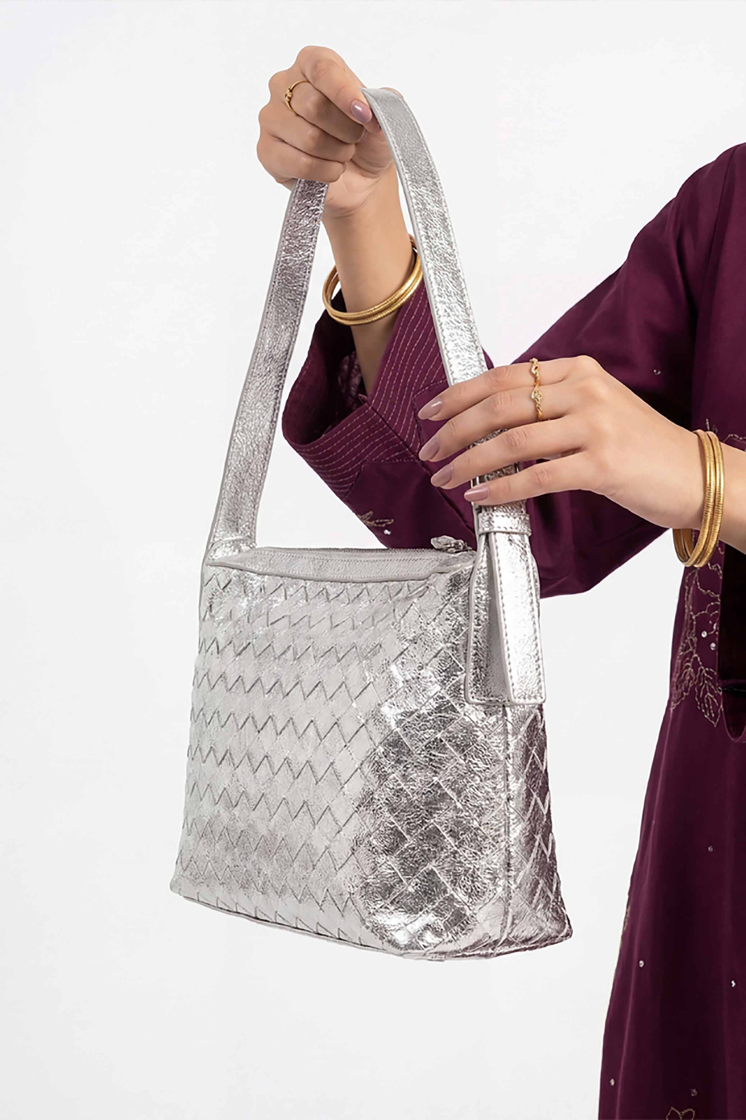 Silver Evening Bag-448982120