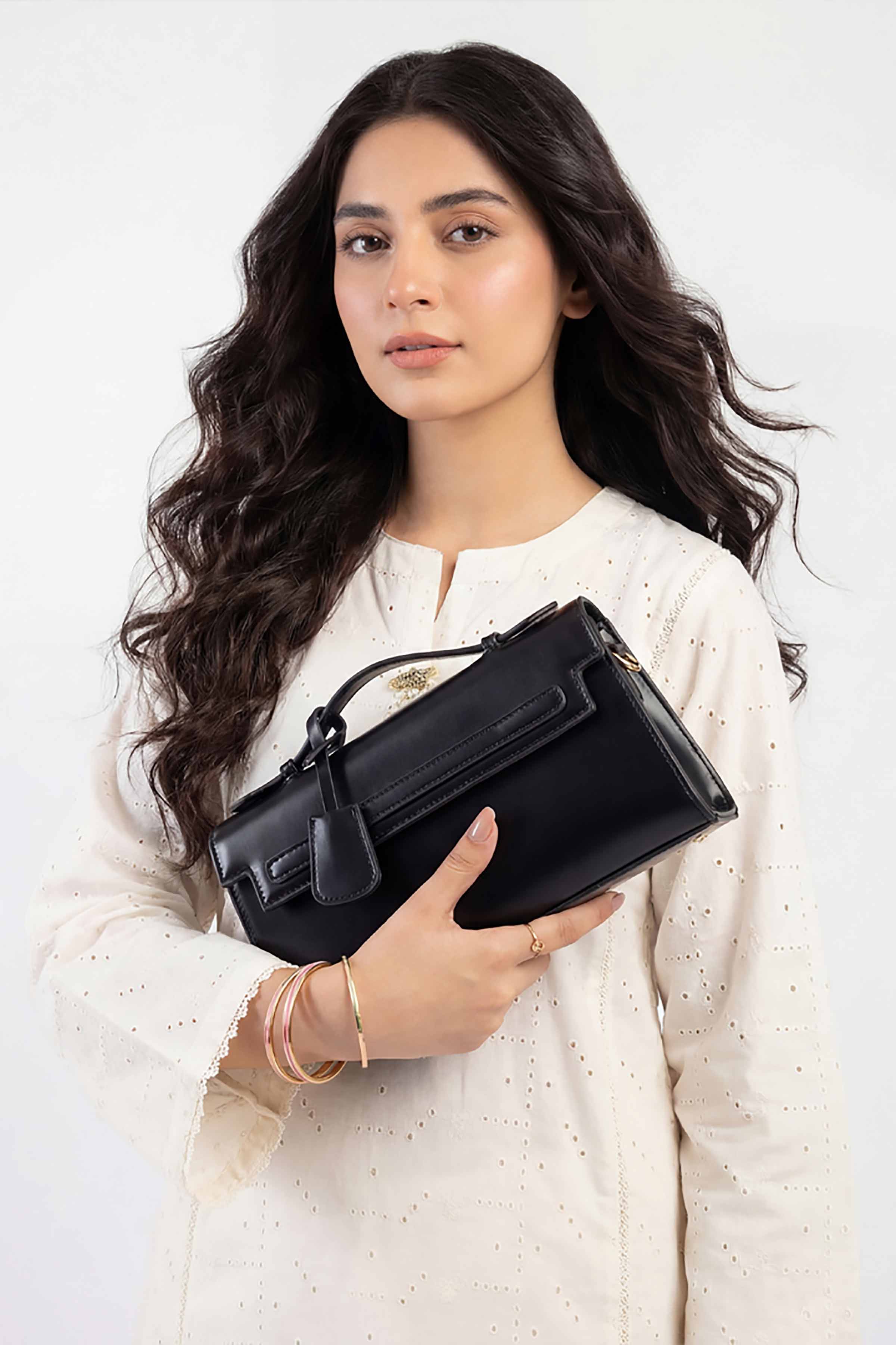 Black Hand Bag-448992103