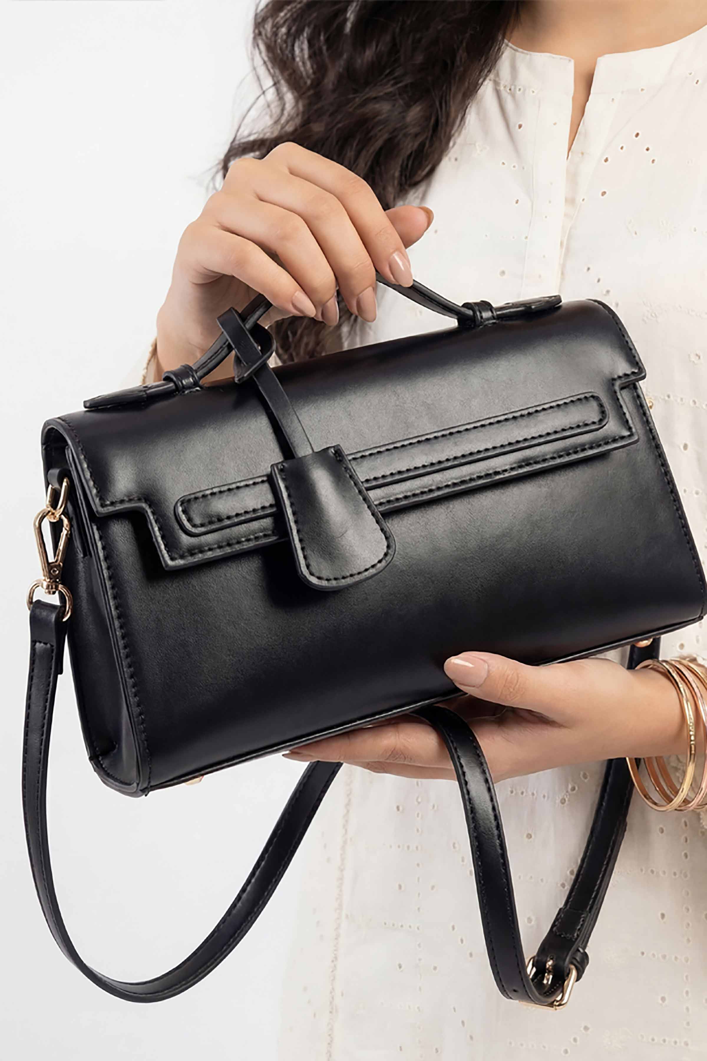 Black Hand Bag-448992103