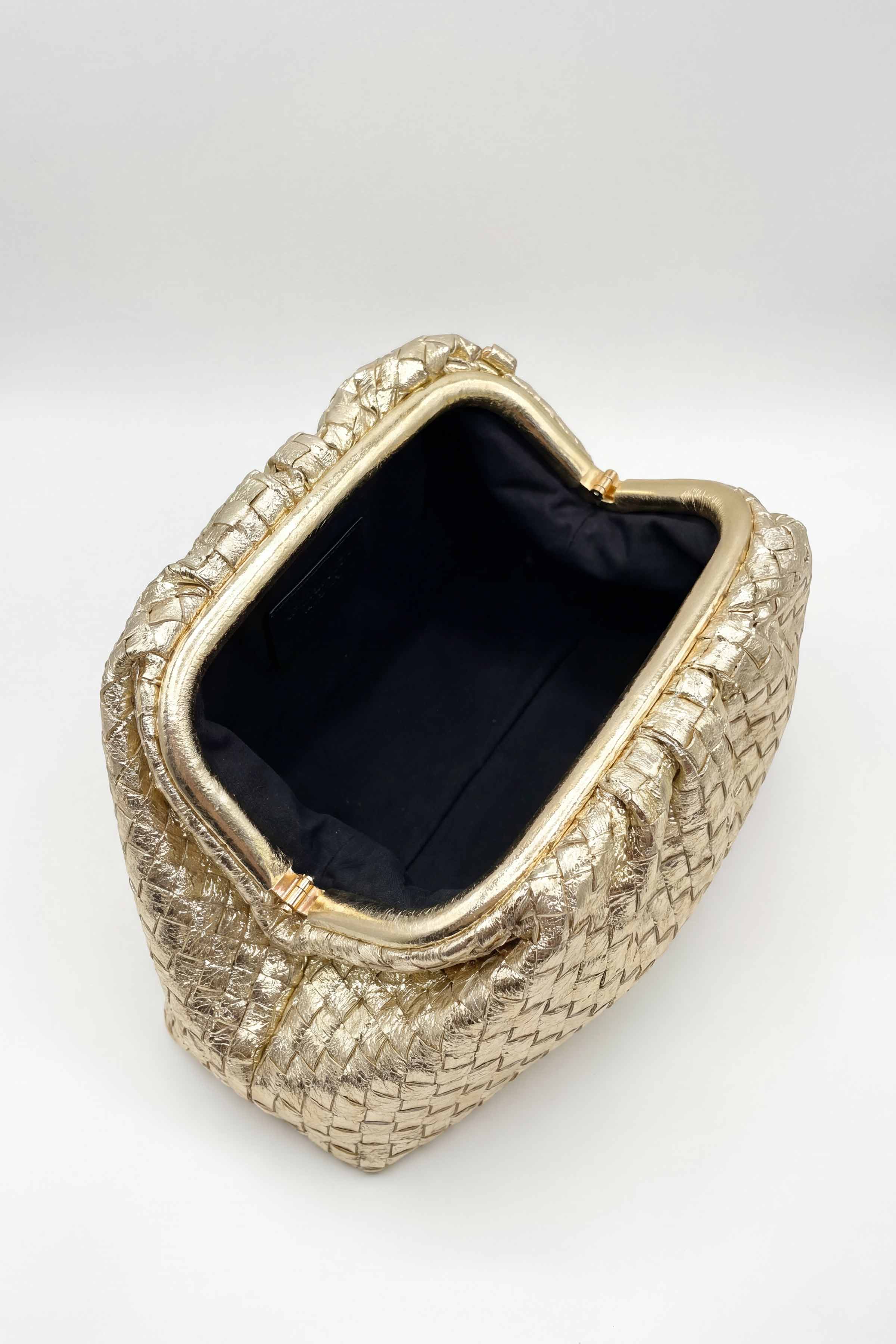 Gold Clutch-449032119