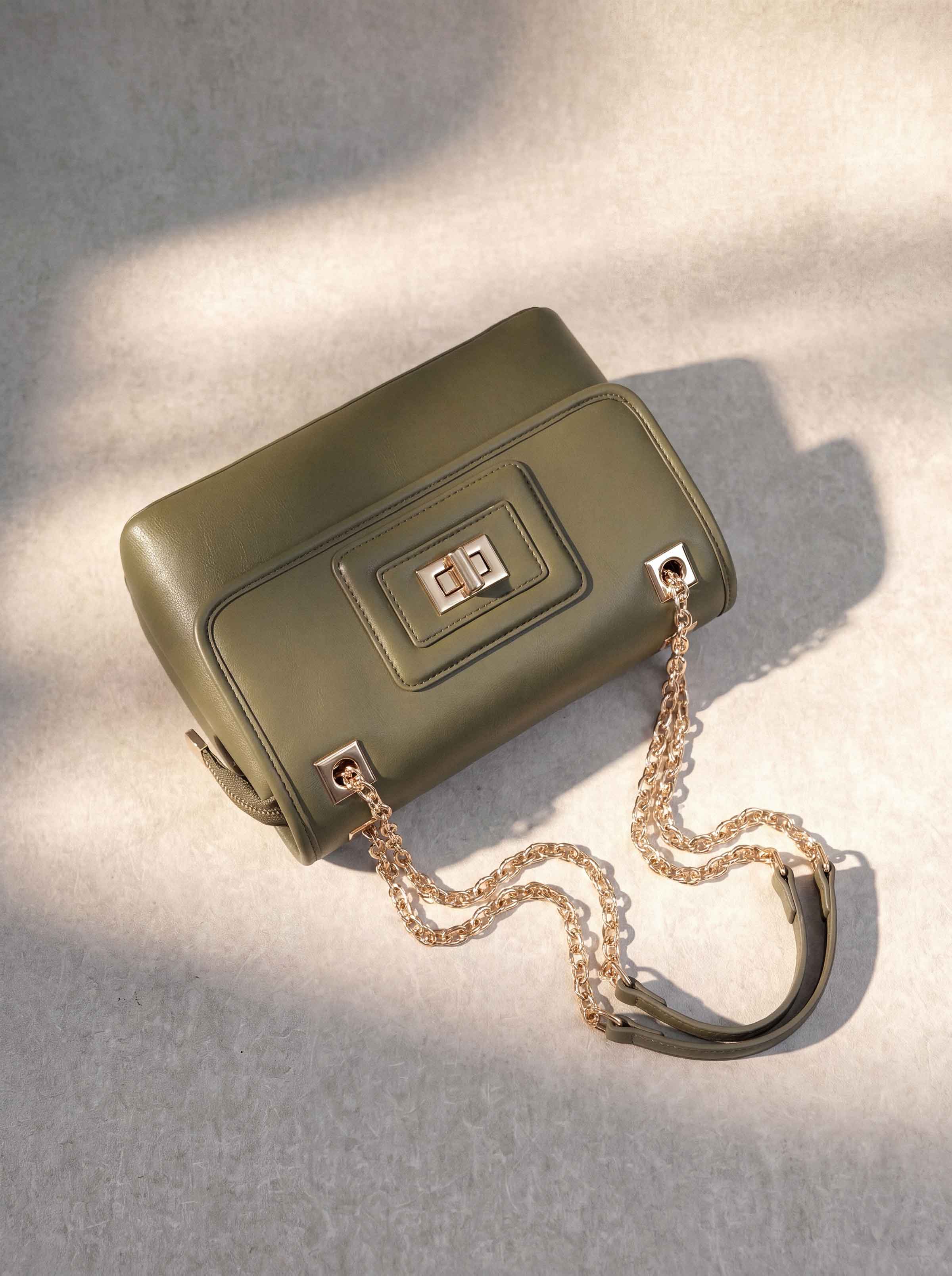 Green Shoulder Bag-449062104 - for Women - Bag Collection | Nishat | Shop Online