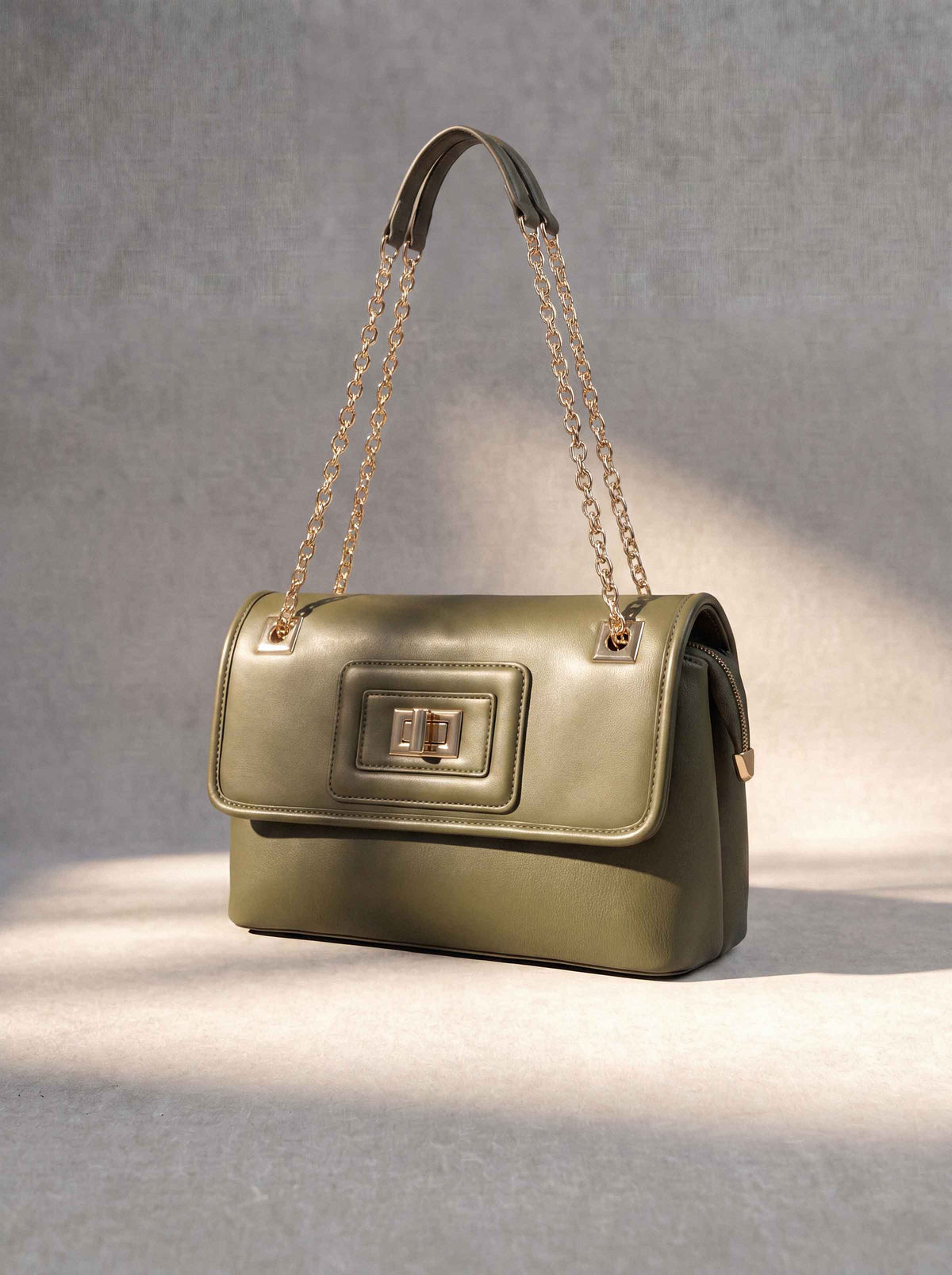 Green Shoulder Bag-449062104 - for Women - Bag Collection | Nishat | Shop Online