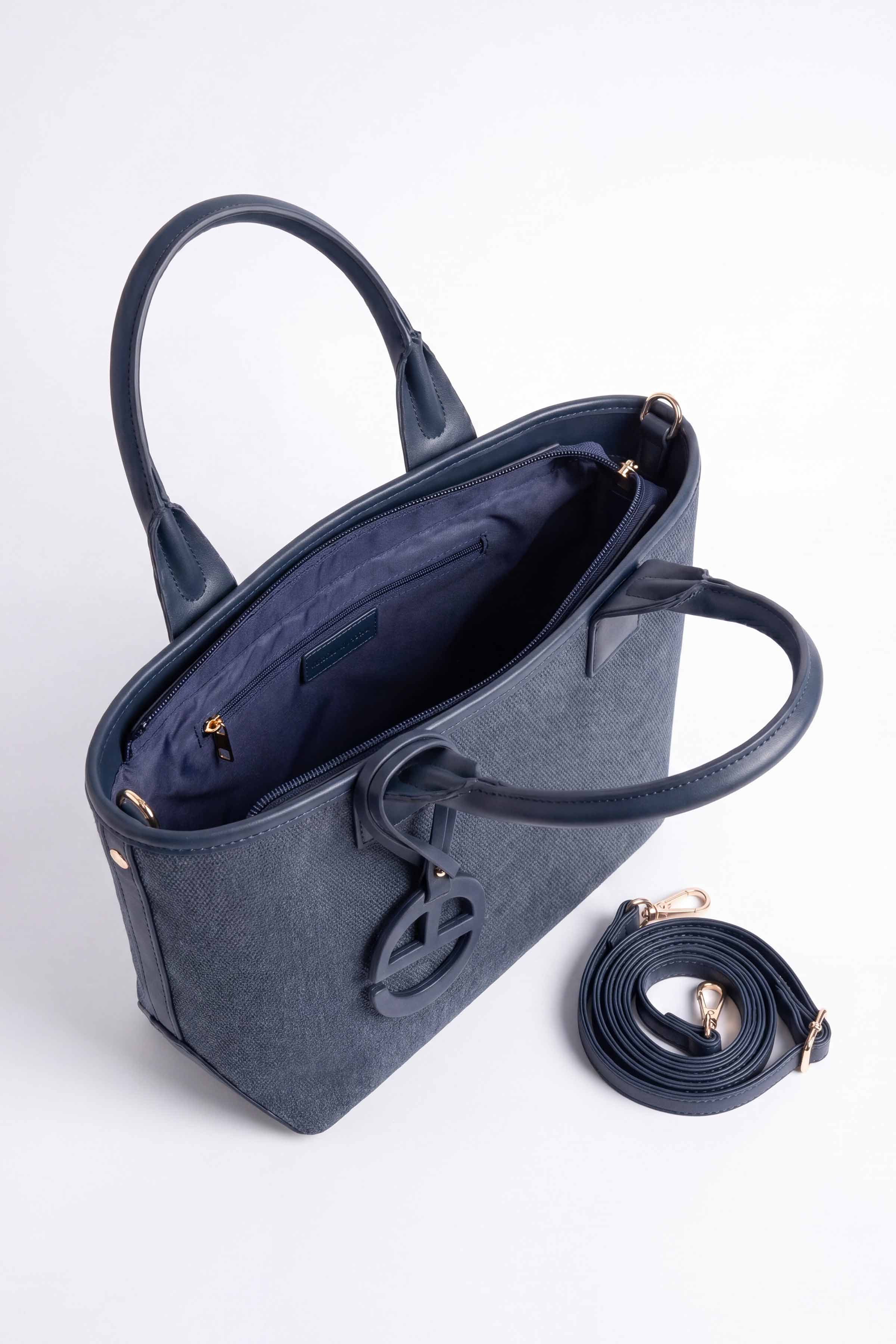 Navy Shoulder Bag-449092121