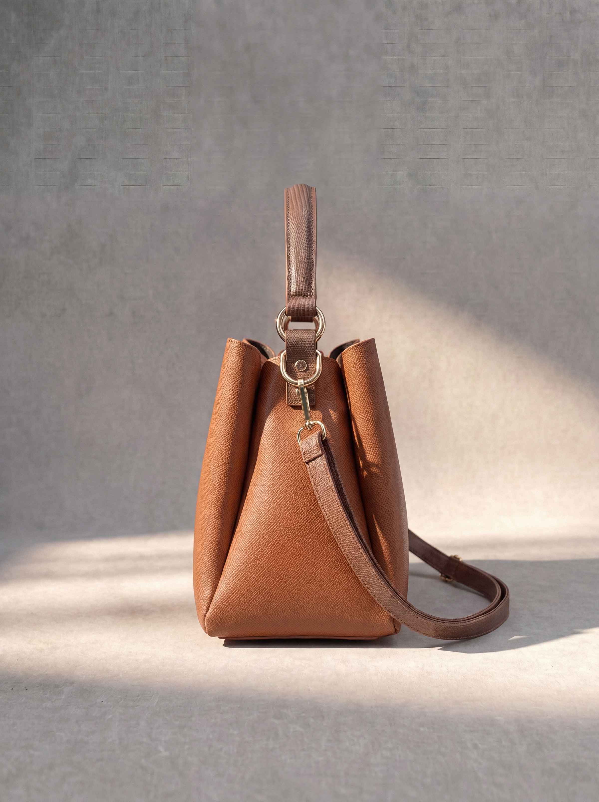 Brown Shoulder Bag-449132113 - for Women - Bag Collection | Nishat | Shop Online