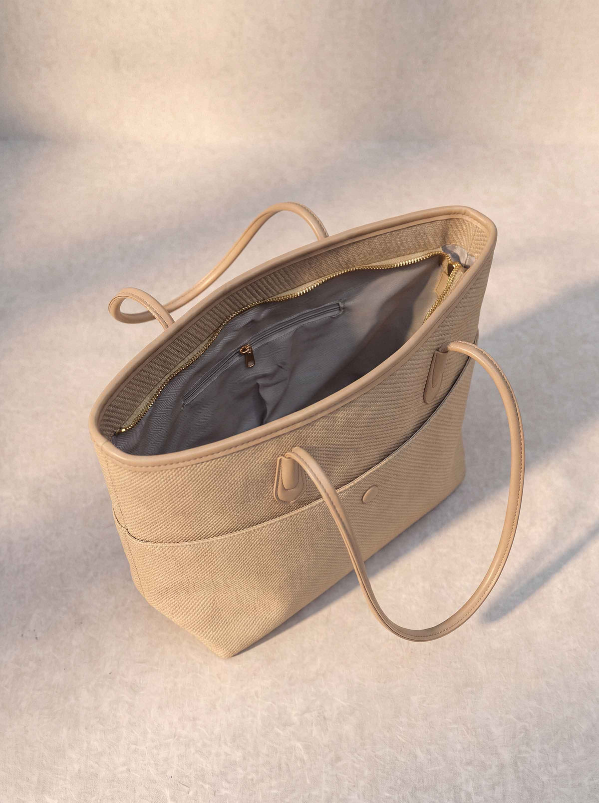 Beige Tote Bag-449152118 - for Women - Bag Collection | Nishat | Shop Online