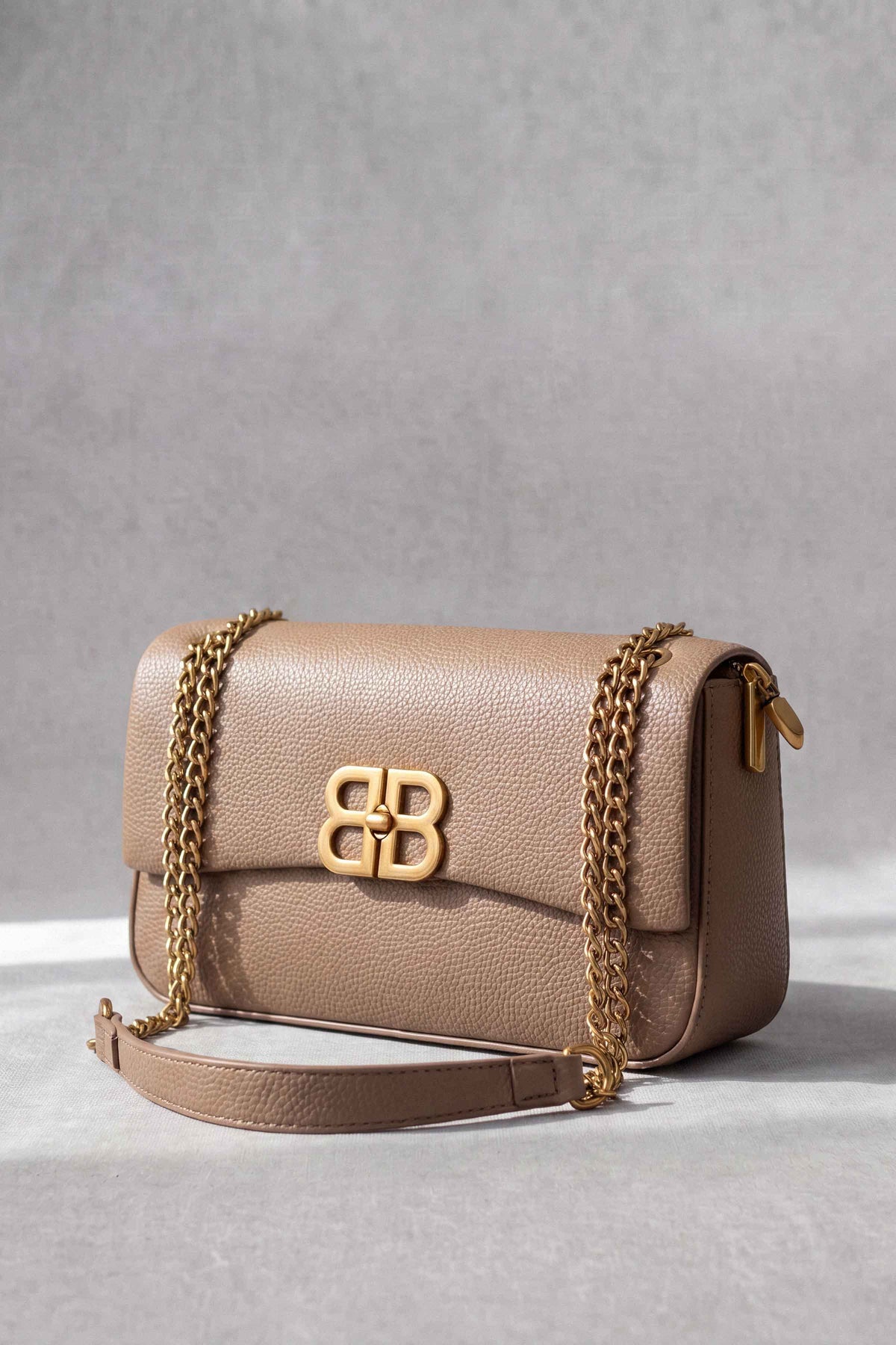 Dark Khaki Shoulder Bag-449192129 - for Women - Bag Collection | Nishat | Shop Online