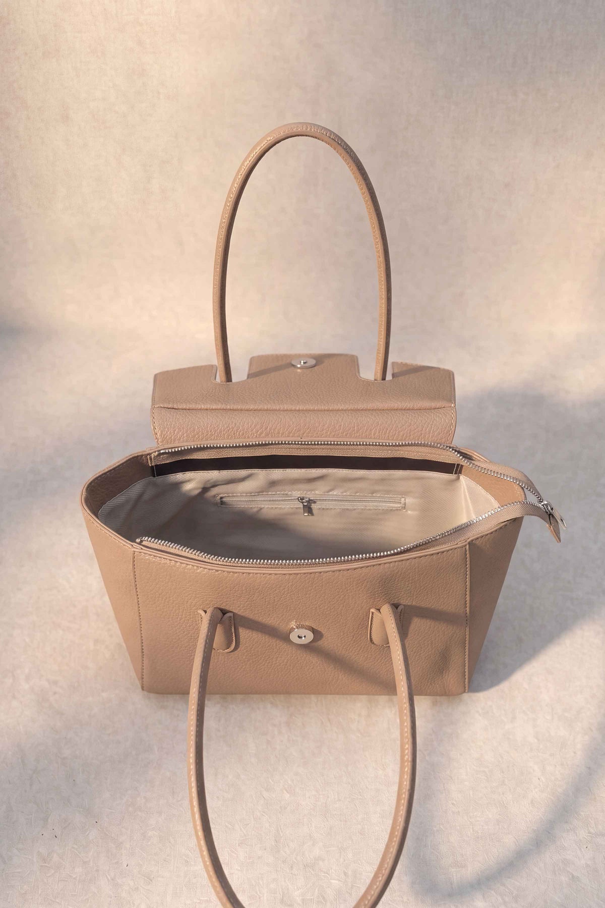 Khaki Tote Bag-449212130 - for Women - Bag Collection | Nishat | Shop Online