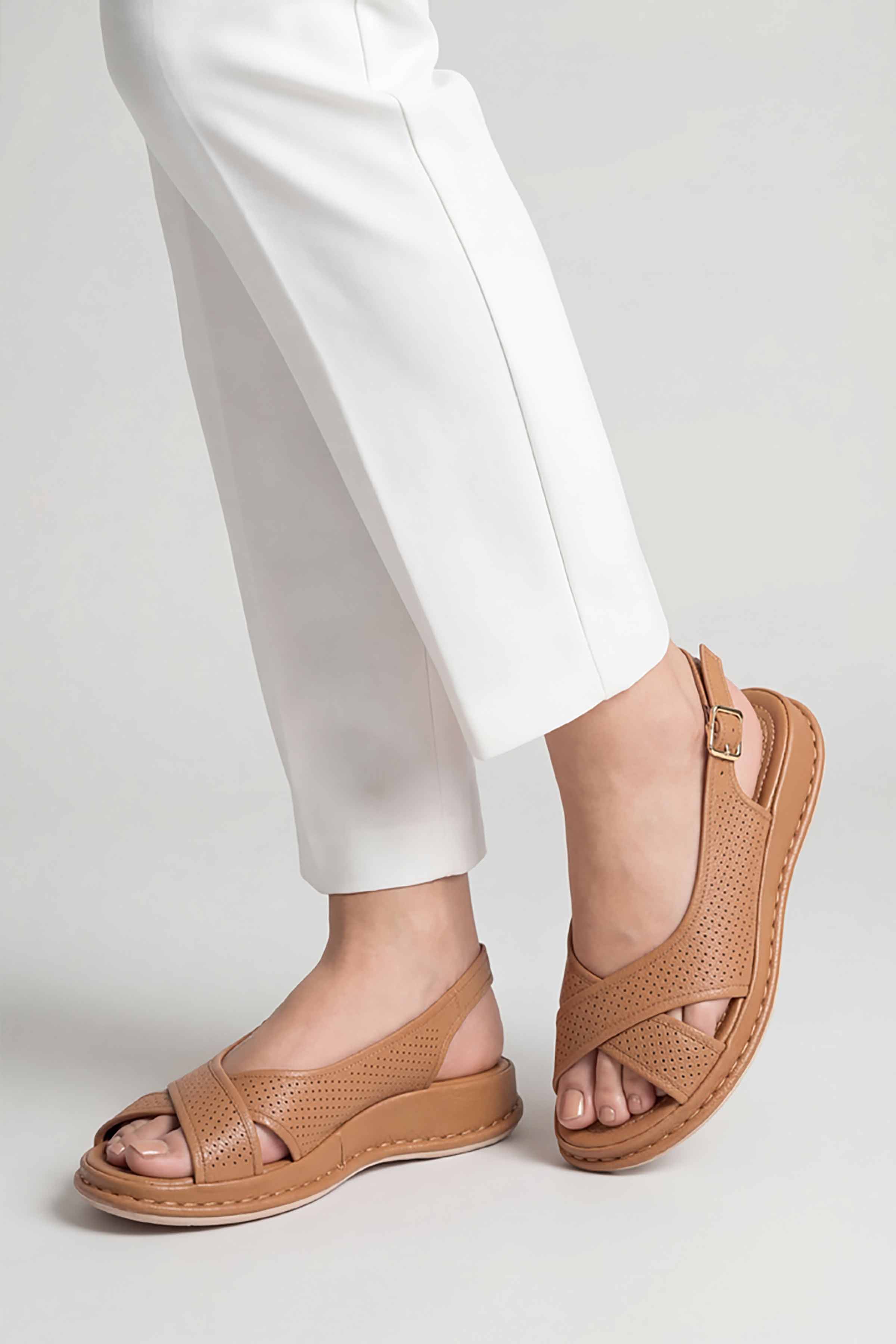 Camel Sandals-449262929