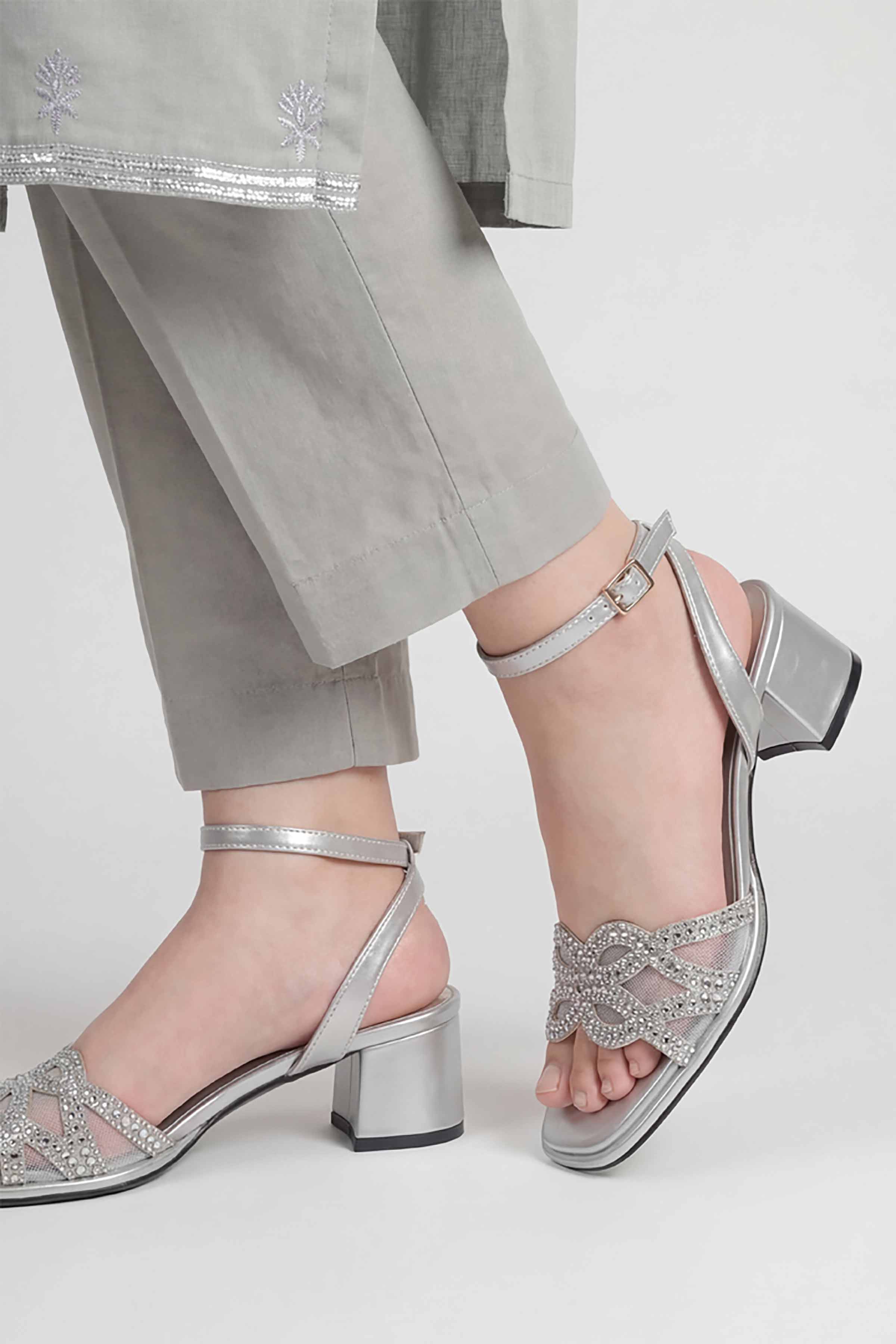 Silver Sandals-449292920