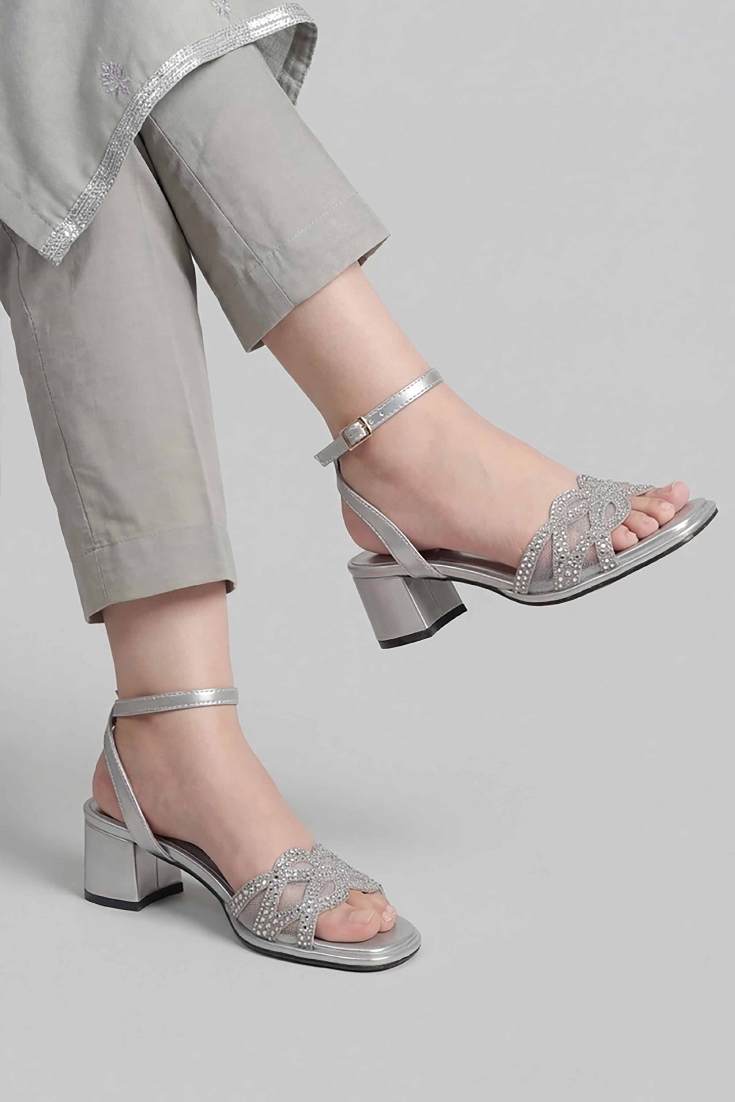 Silver Sandals-449292920