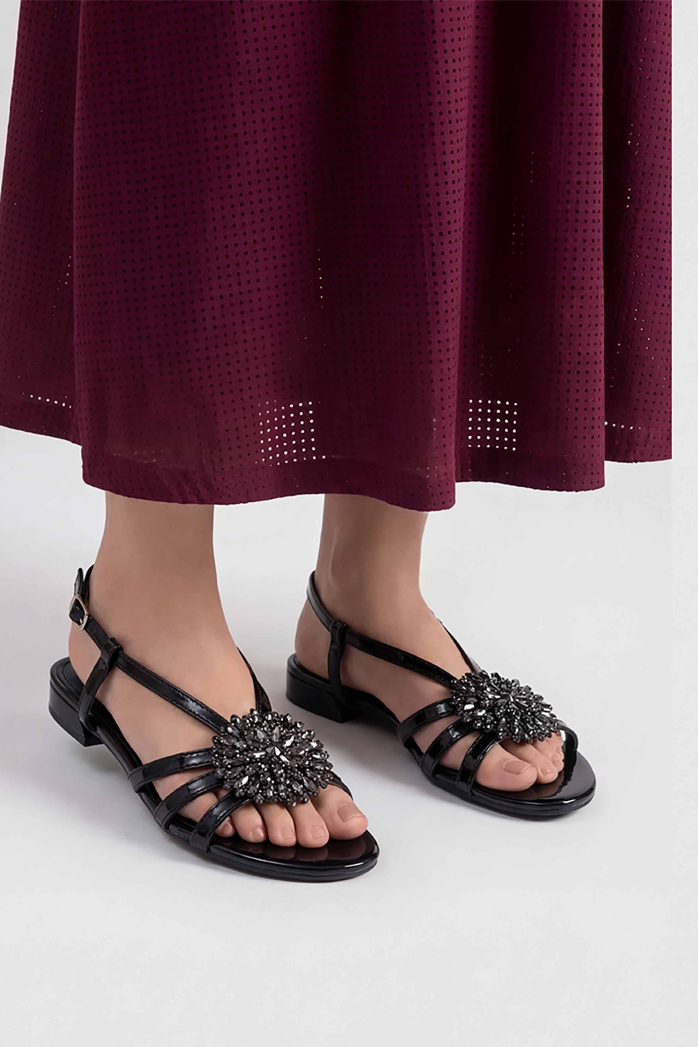 Black Sandals-449312903