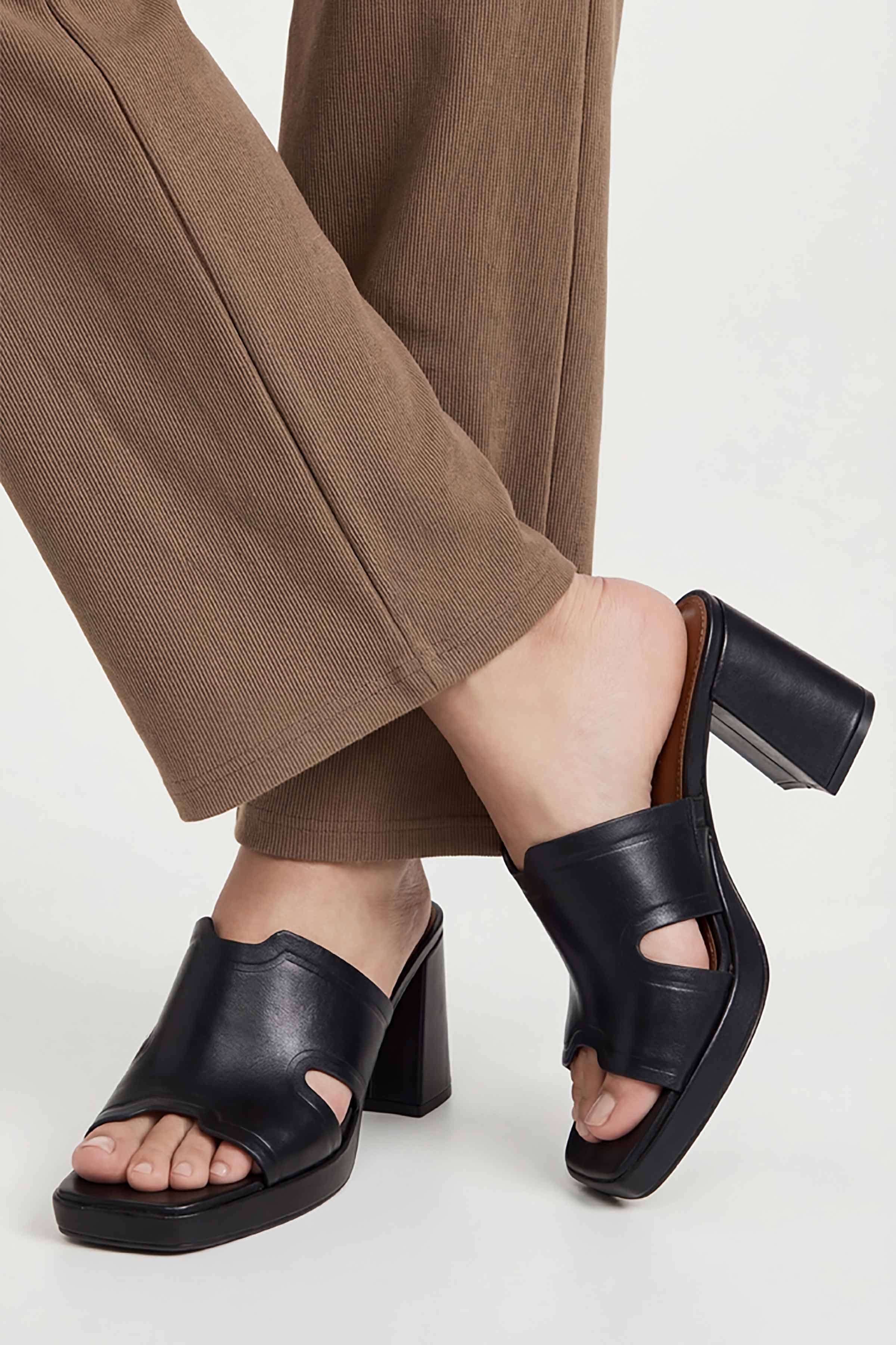 Black Block Heels-449342903