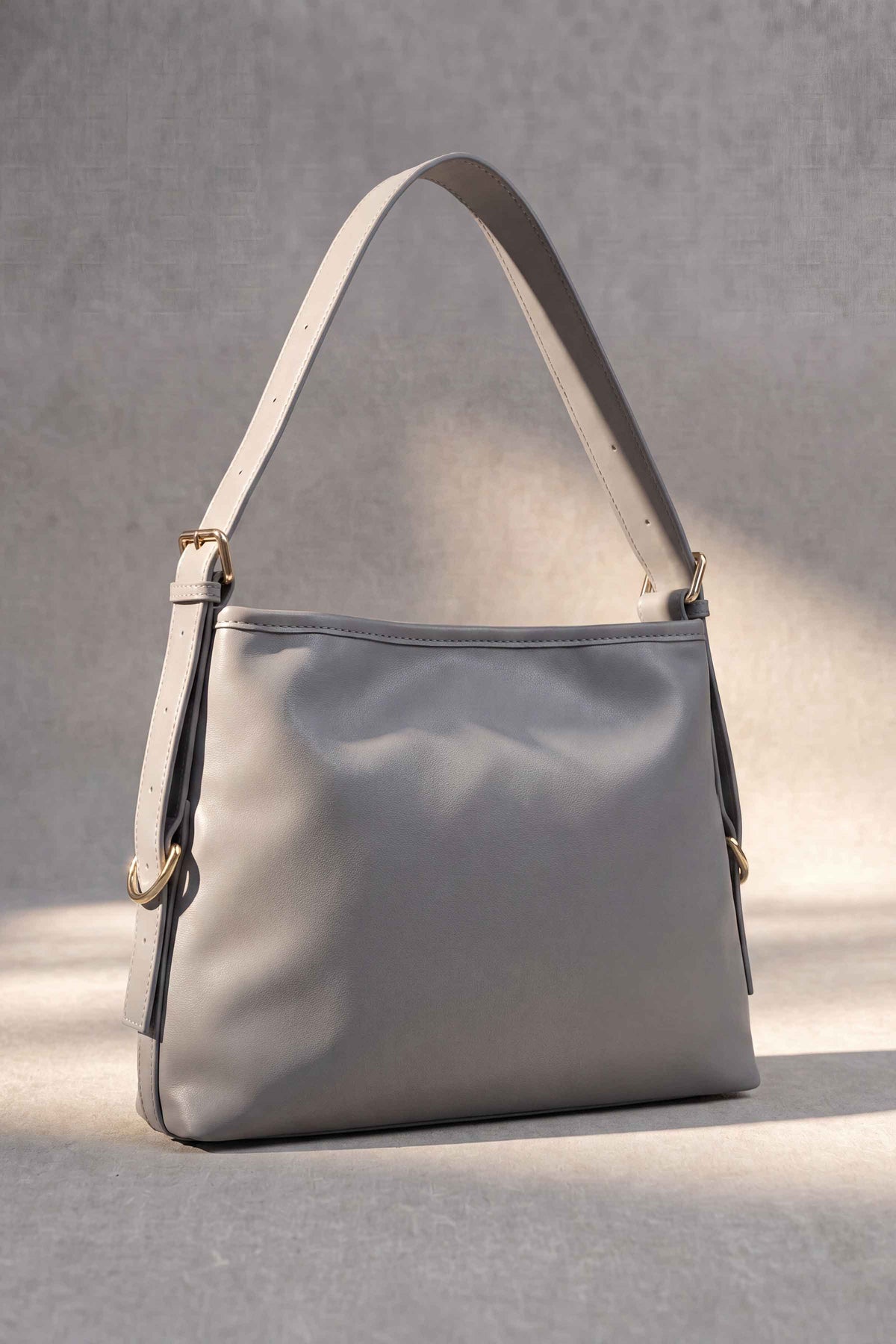 Grey Shoulder Bag-449382111 - for Women - Bag Collection | Nishat | Shop Online