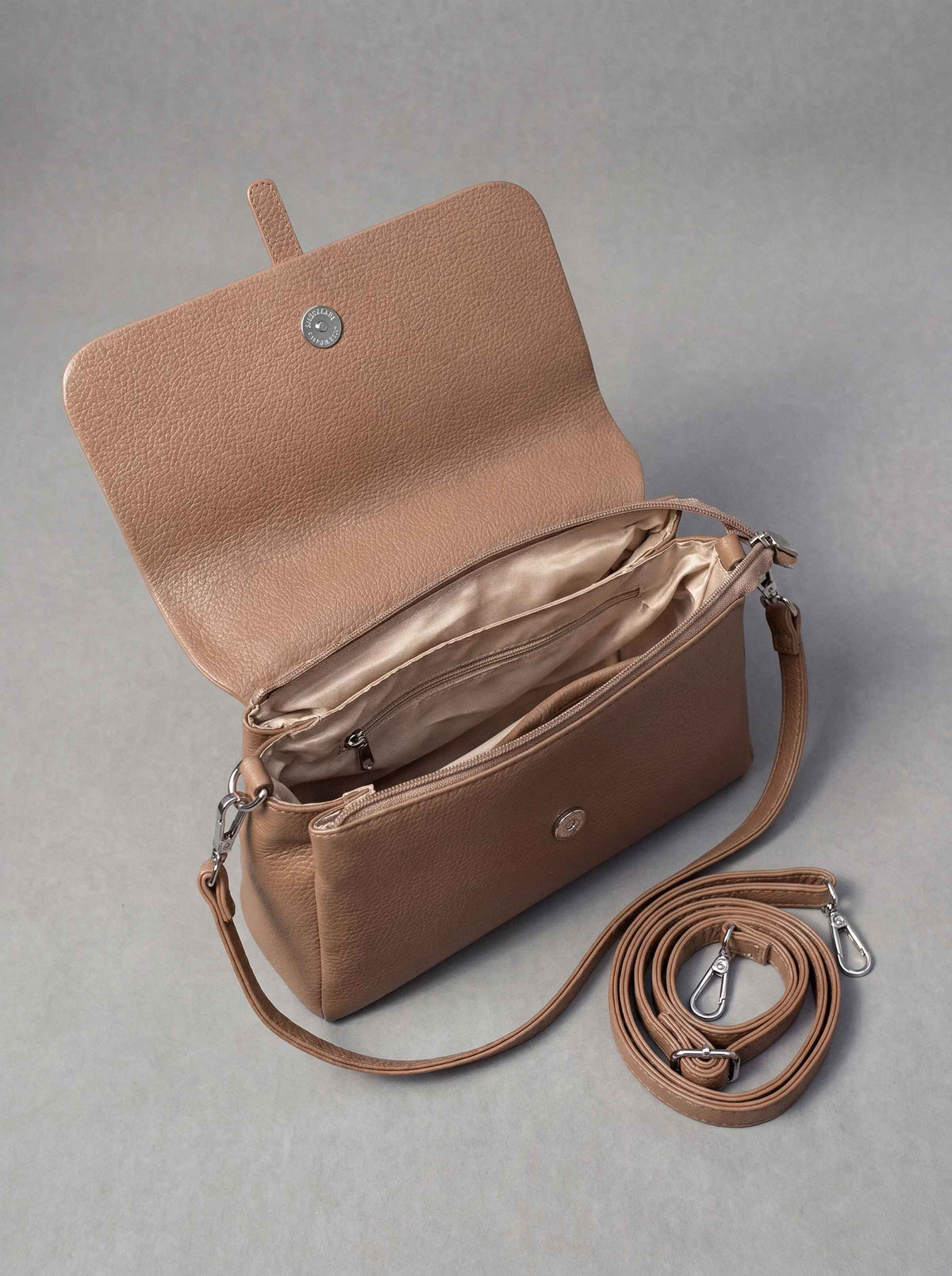 Khaki Shoulder Bag-1716892130 - for Women - Bag Collection | Nishat | Shop Online