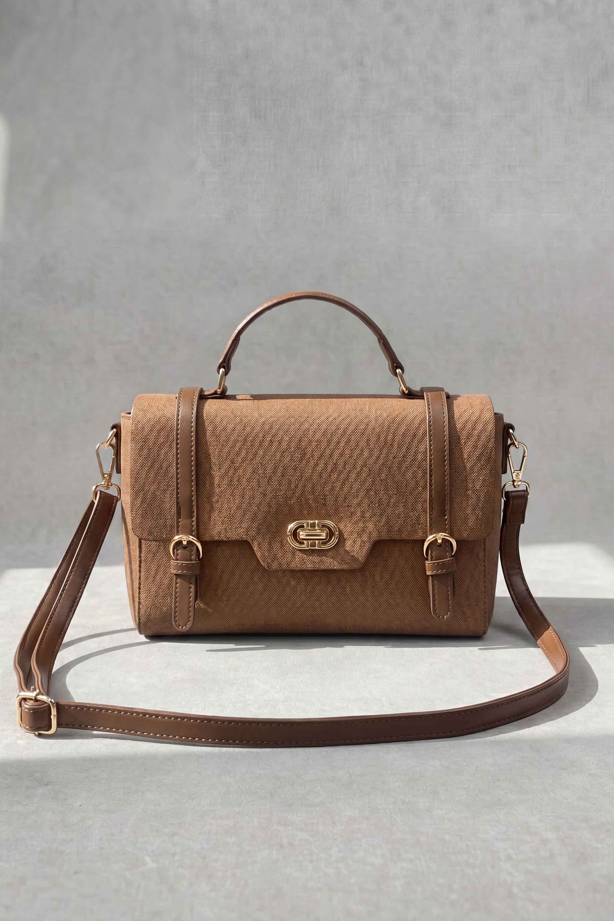 Coffee Shoulder Bag-1716902117 - for Women - Bag Collection | Nishat | Shop Online