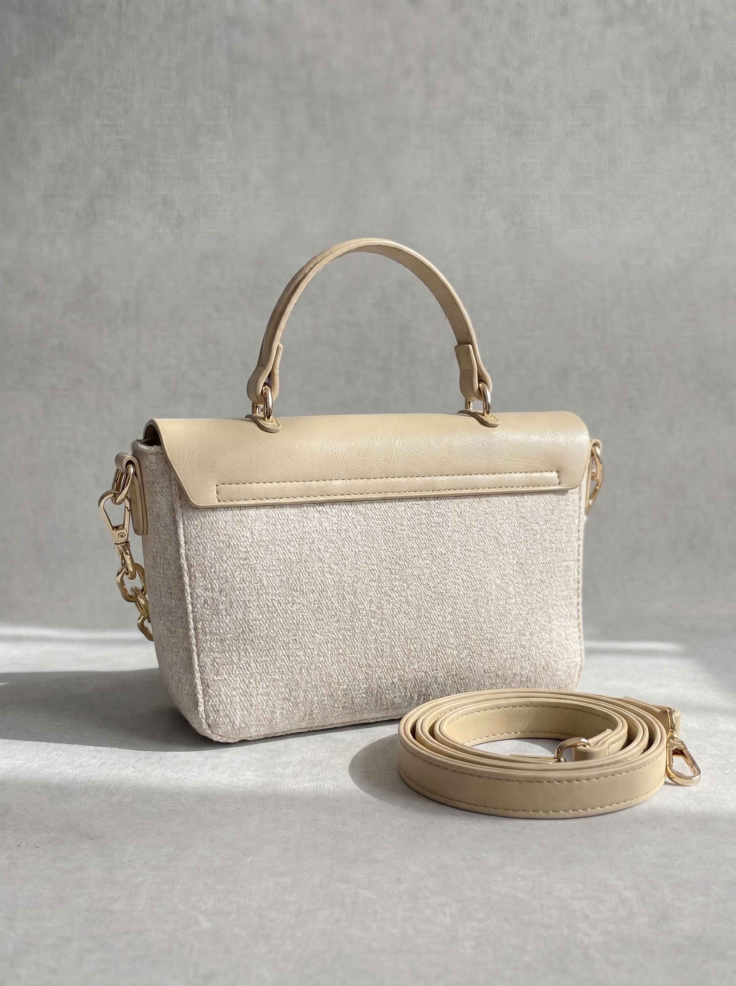 Beige Hand Bag-1716932118 - for Women - Bag Collection | Nishat | Shop Online