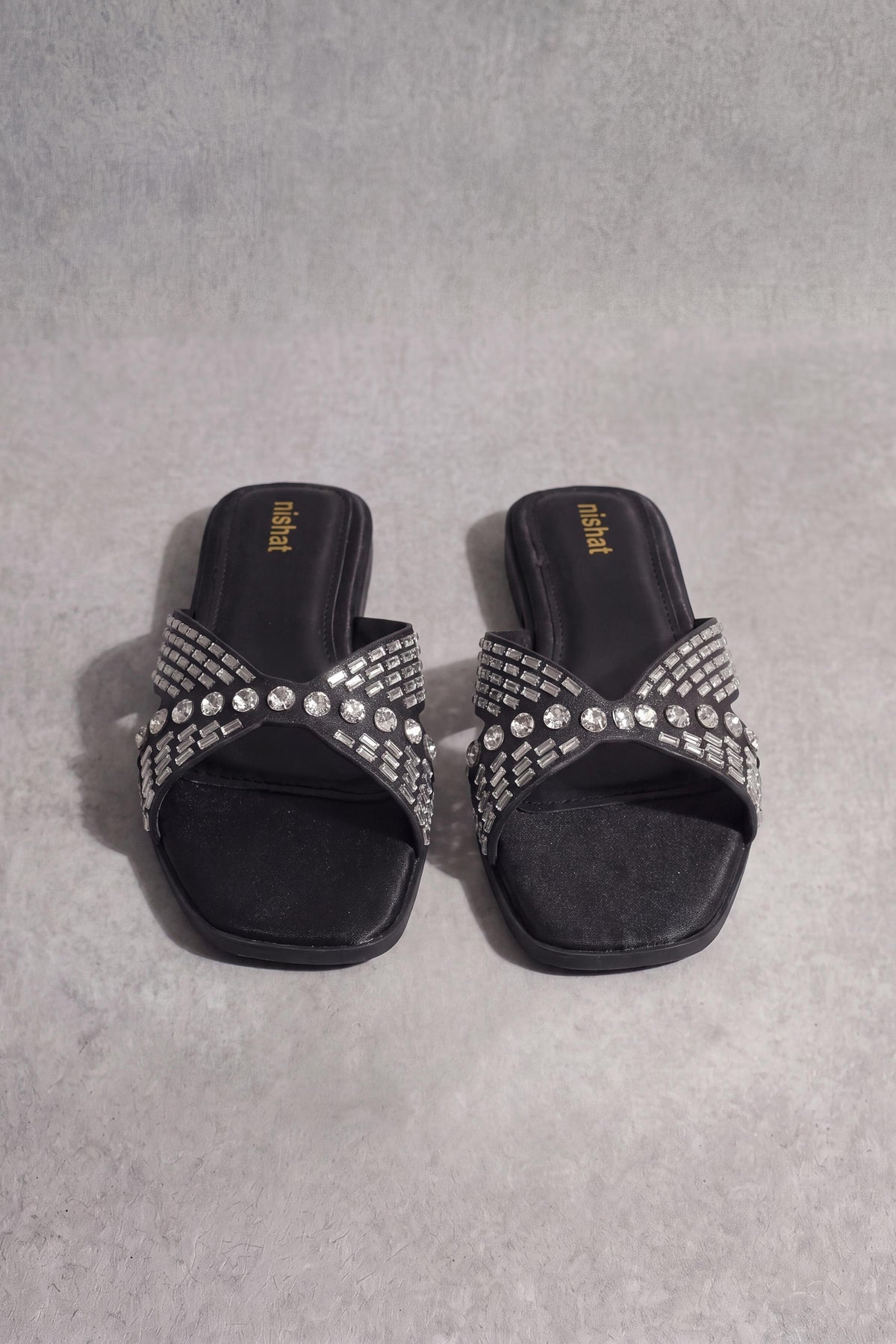 Black Chappal-1717282903 - for Women - Shoes Collection | Nishat | Shop Online